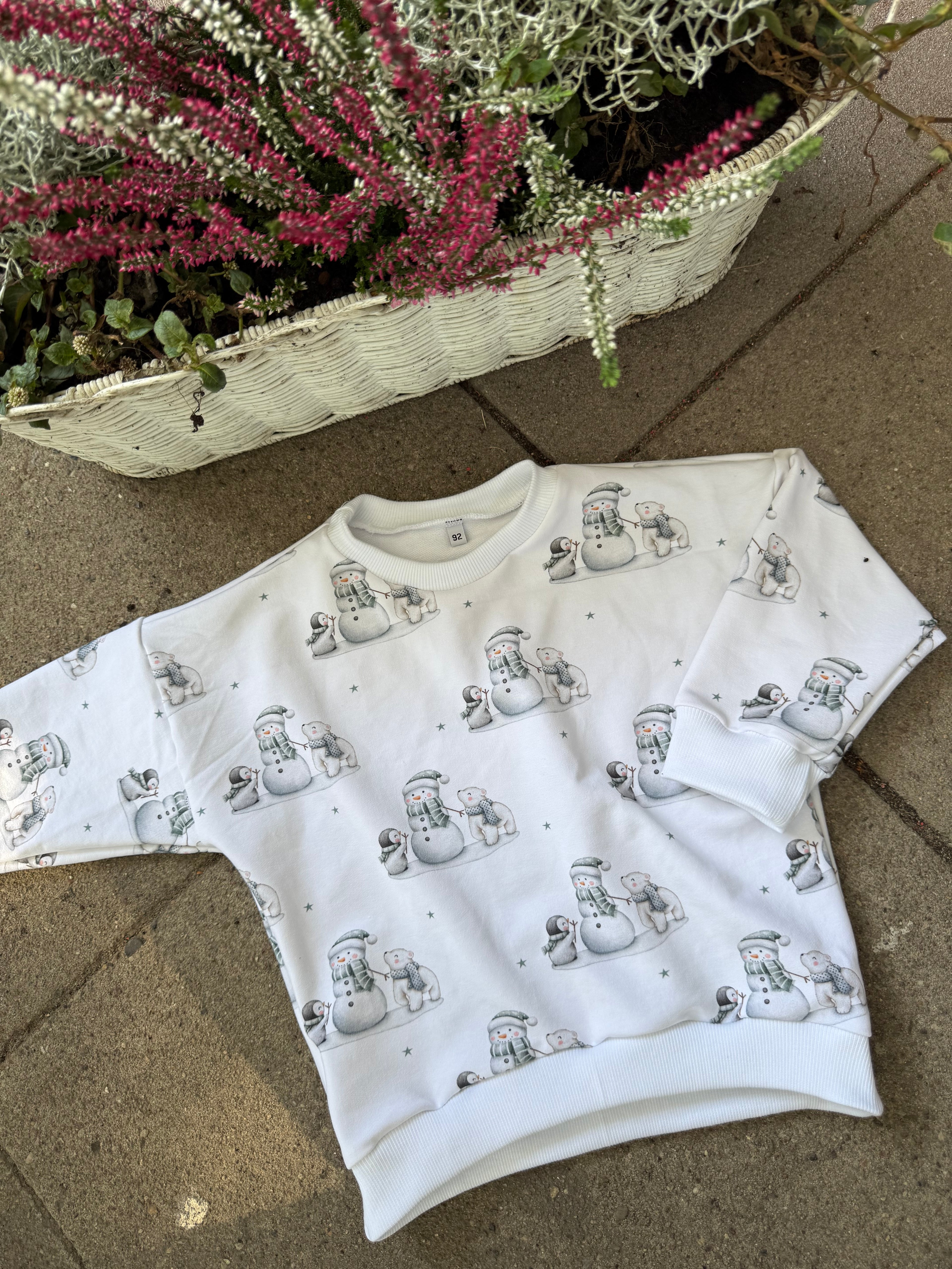 Oversize Sweater "Do you wanna build a snowman