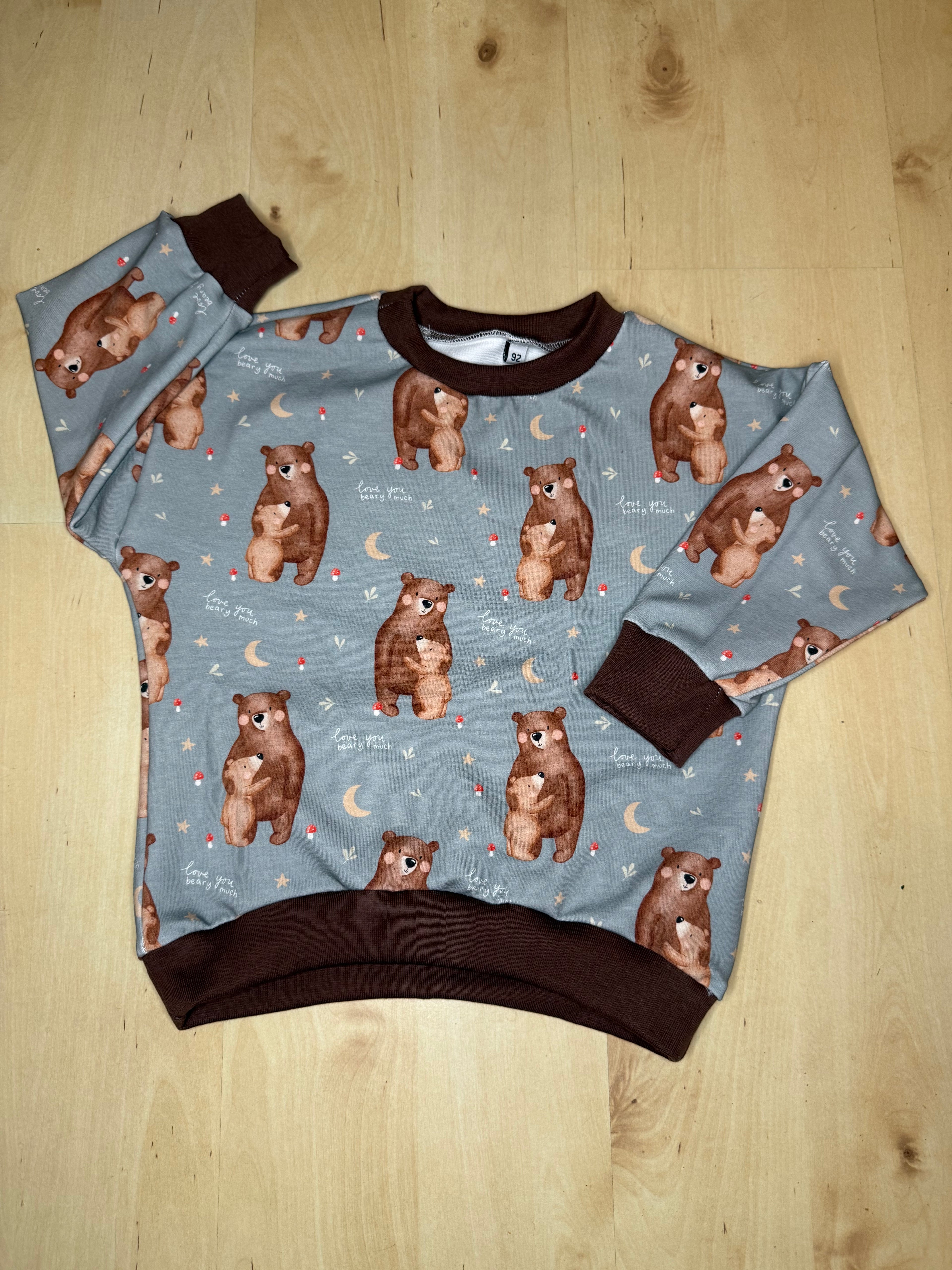 Pull oversize « Love you beary much »