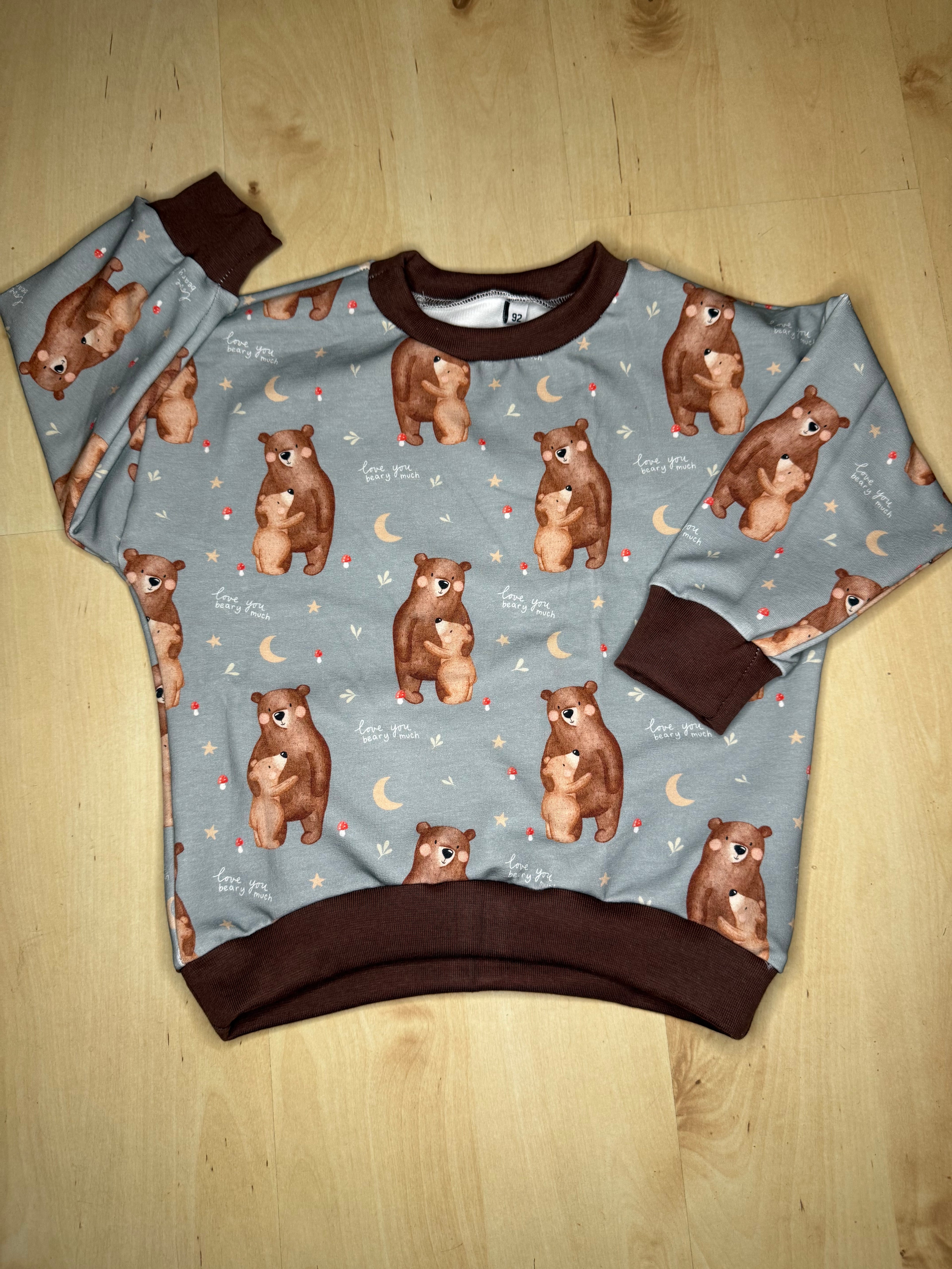 Pull oversize « Love you beary much »