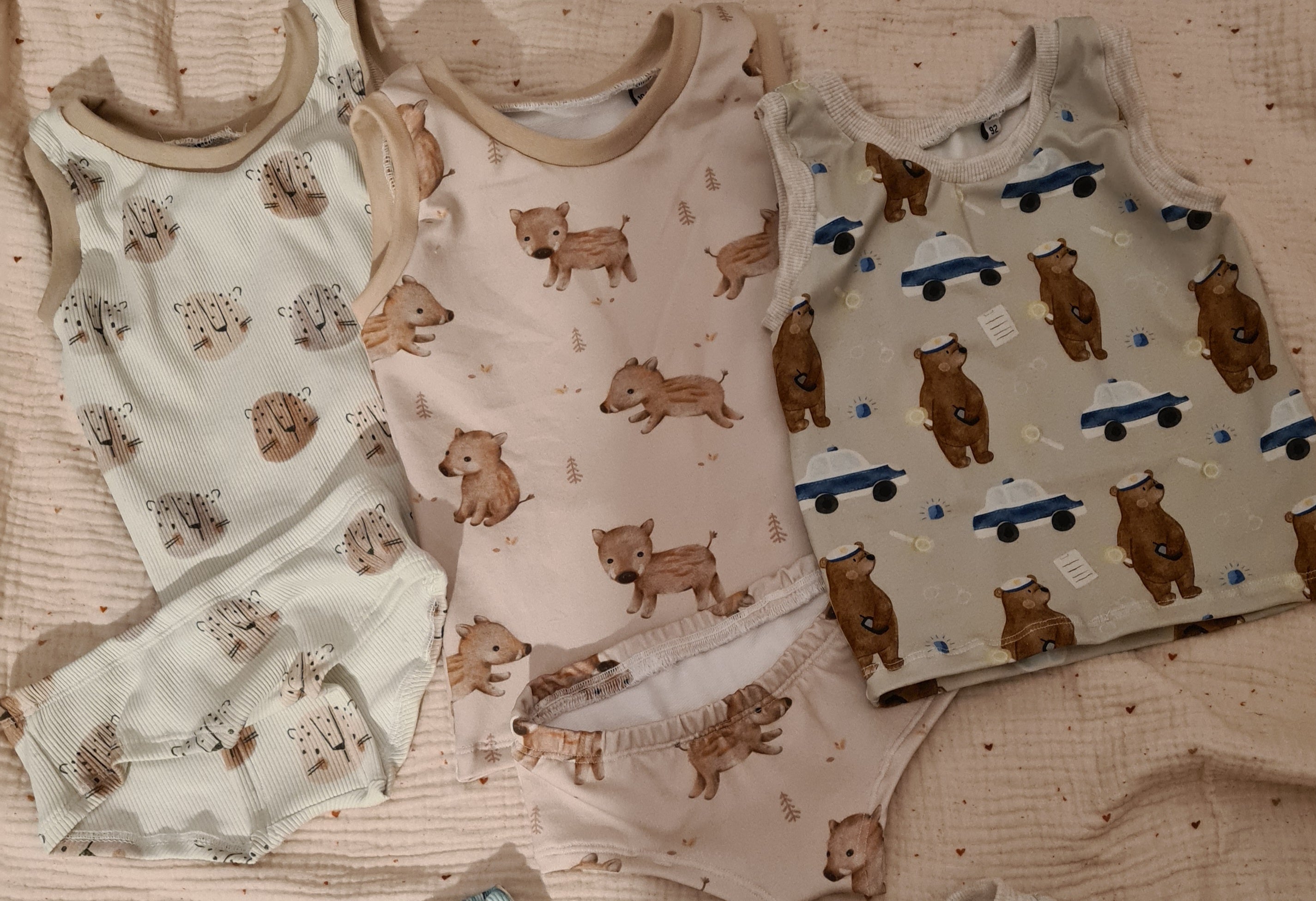 Individuelle Set Unterwäsche