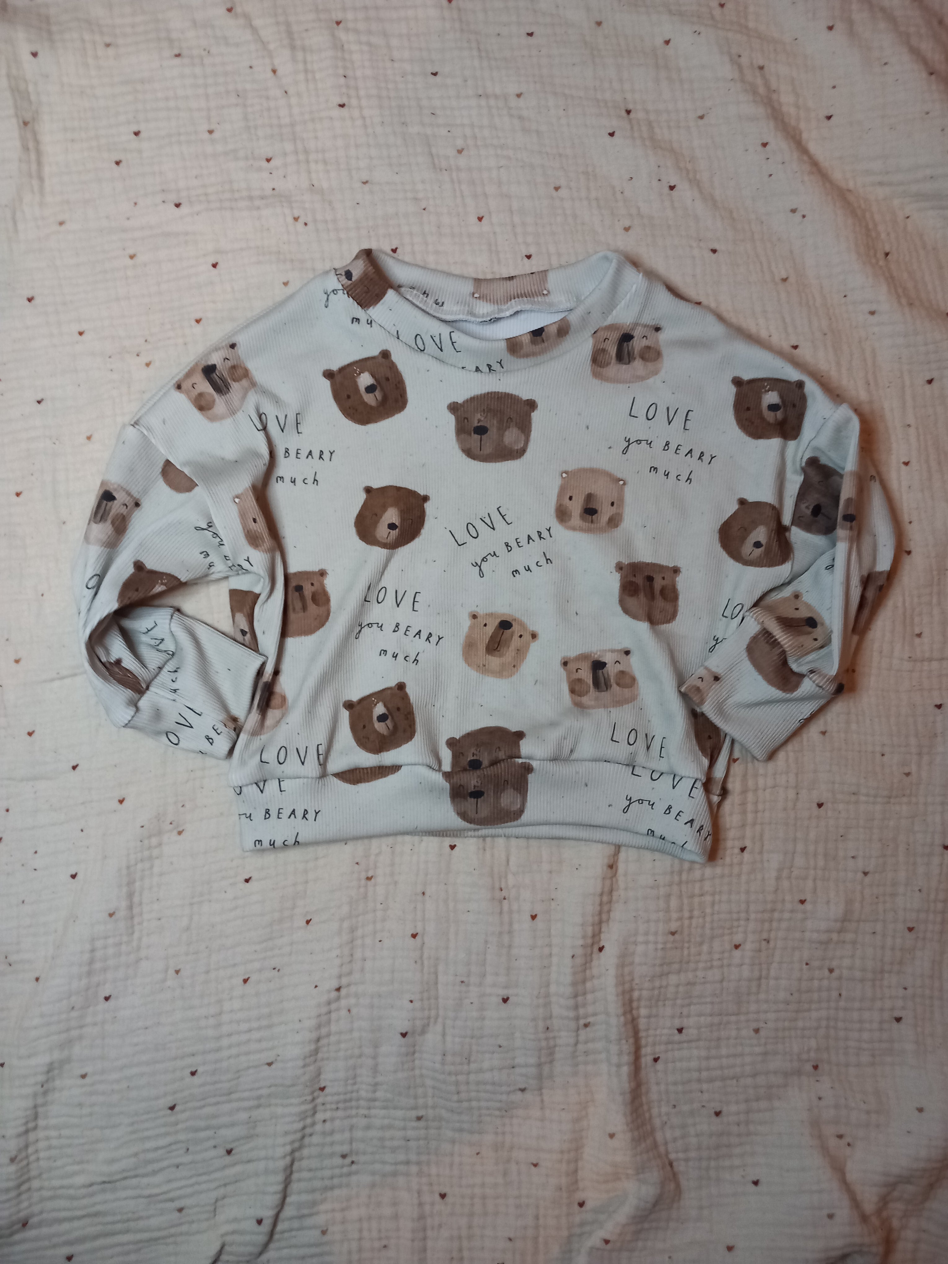 Oversize Pullover "Love you beary much"