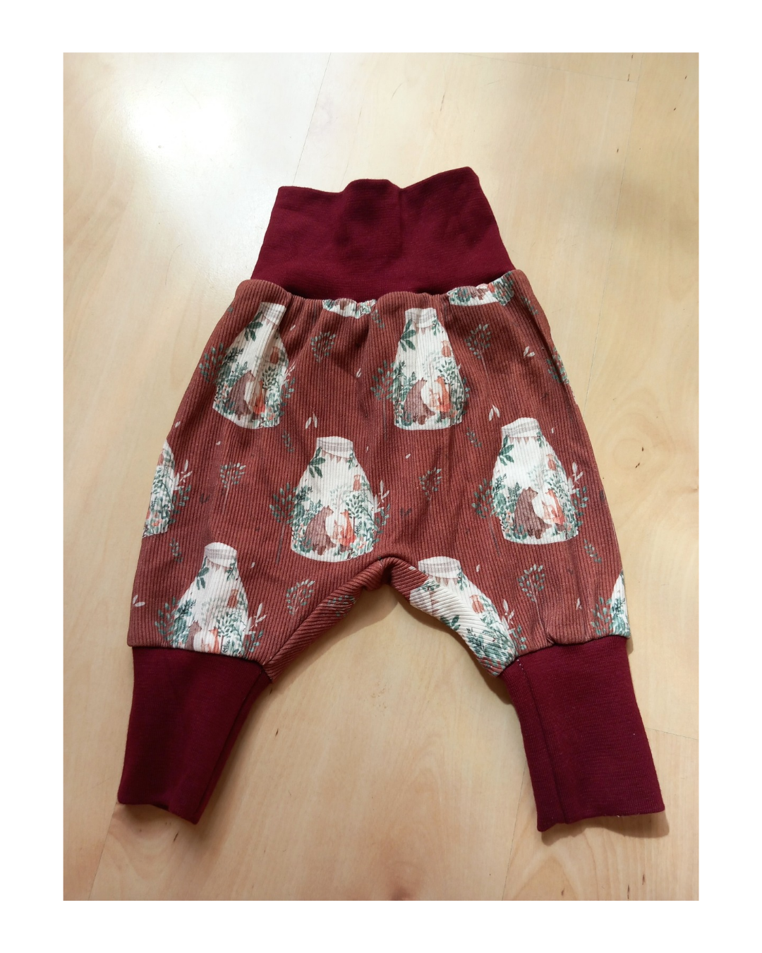 Pumphose Bär und Fuchs