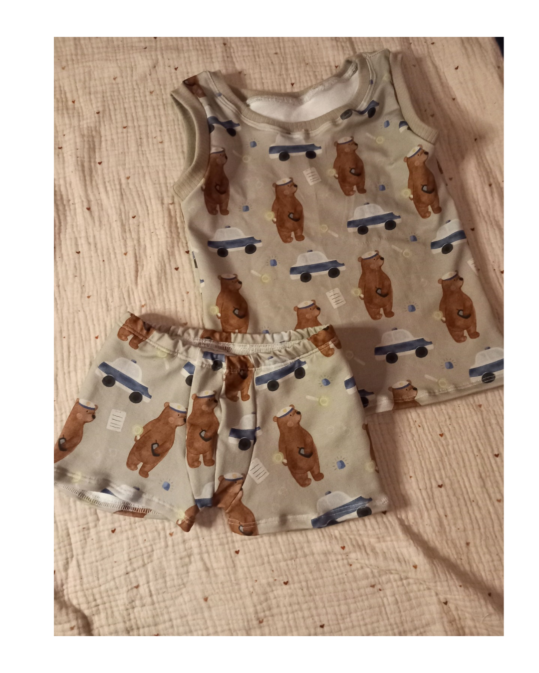 Set Unterwäsche Polizei Bär