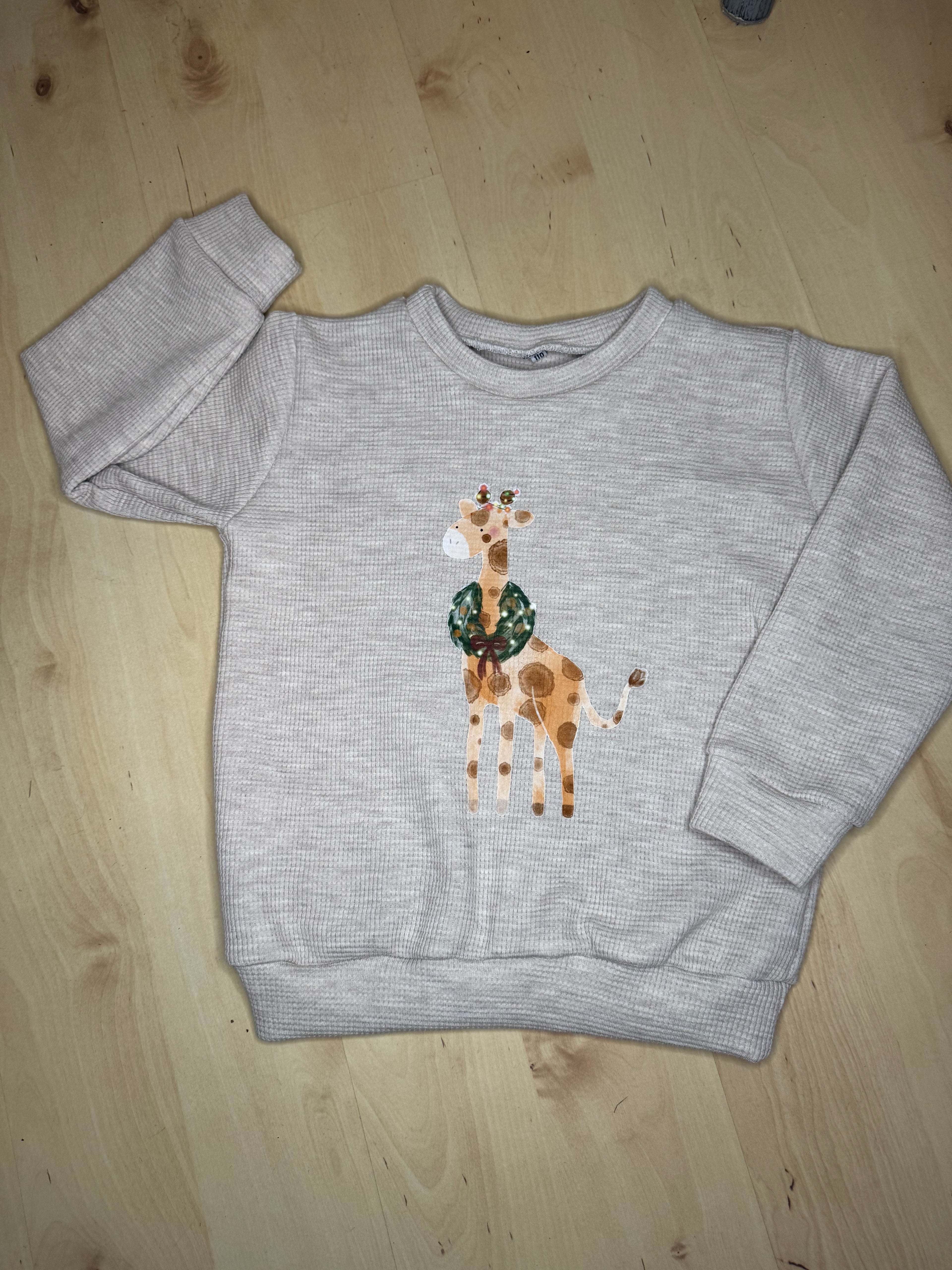 Oversize Pullover Giraffe