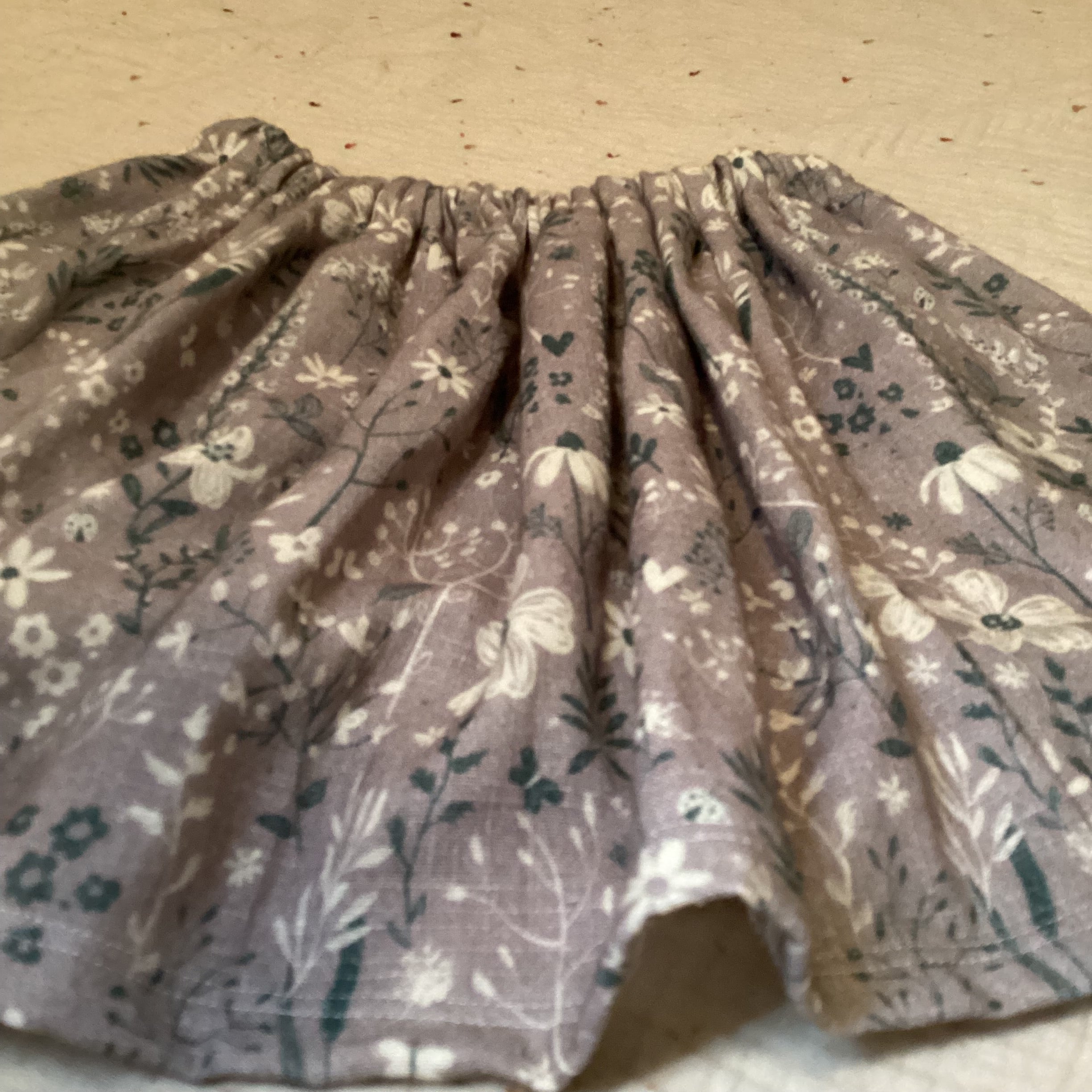 Robe lilas Fleurs
