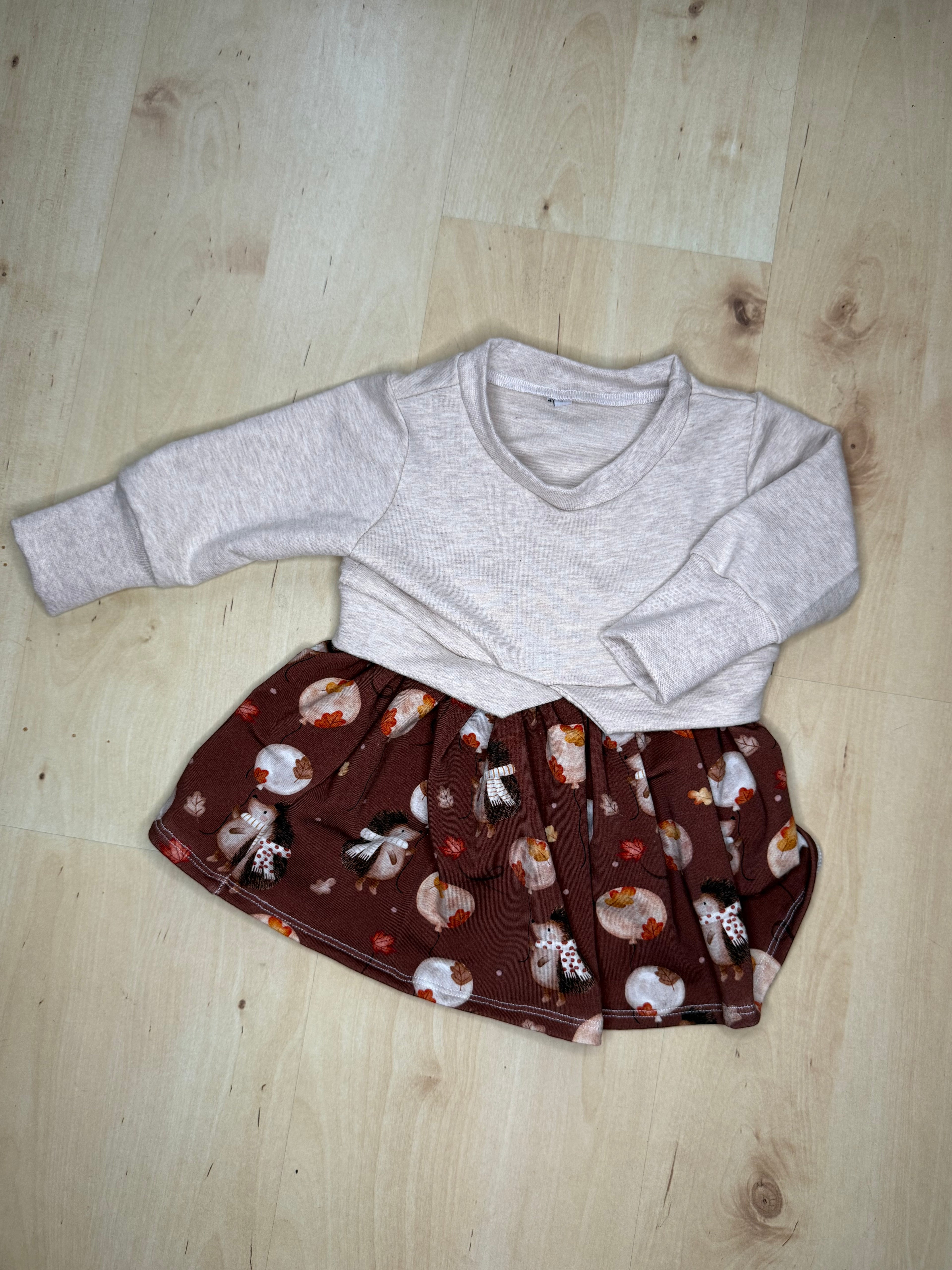 Girly Sweater Herbst Igel
