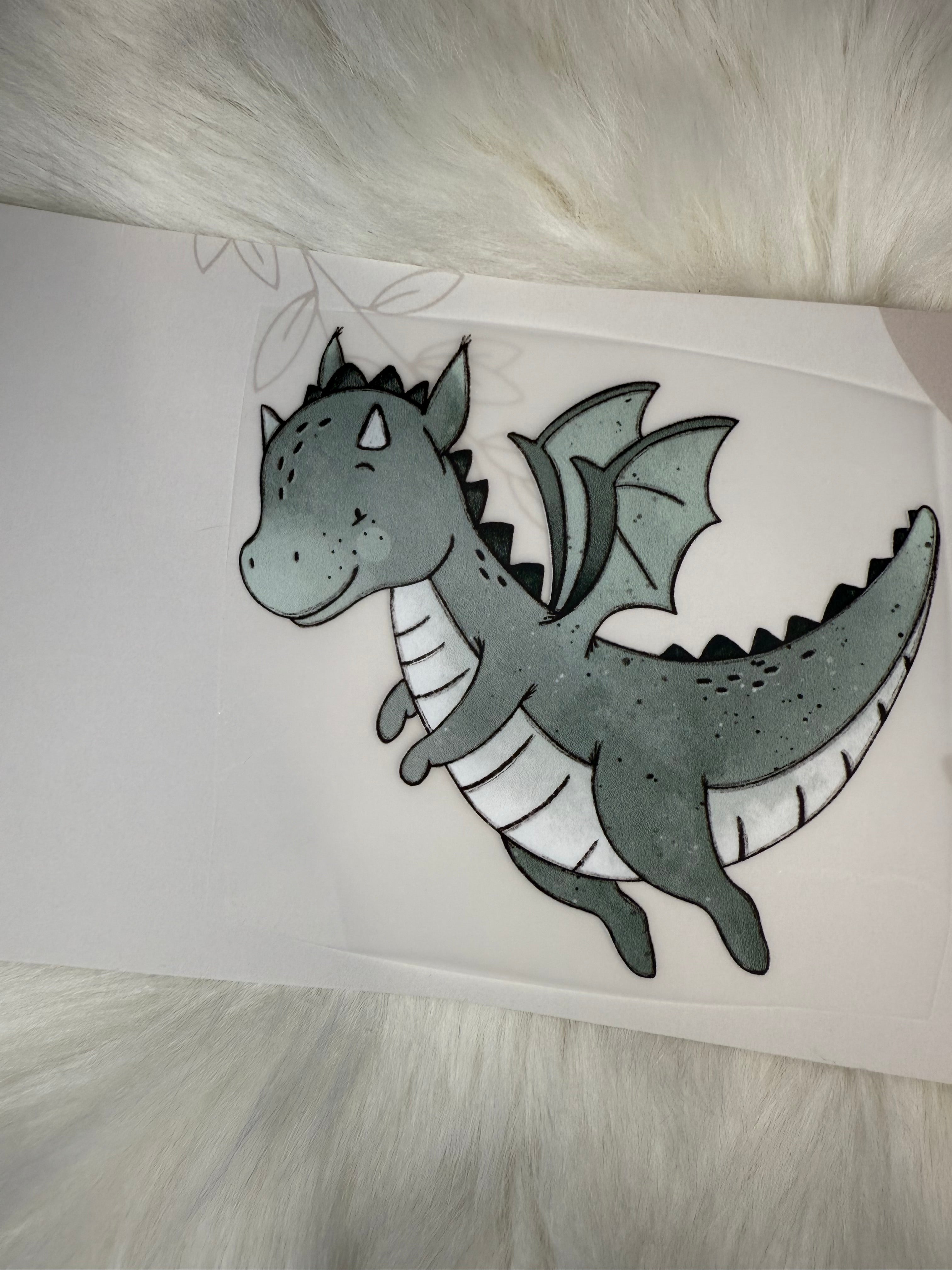 Bügelbild "Drache"