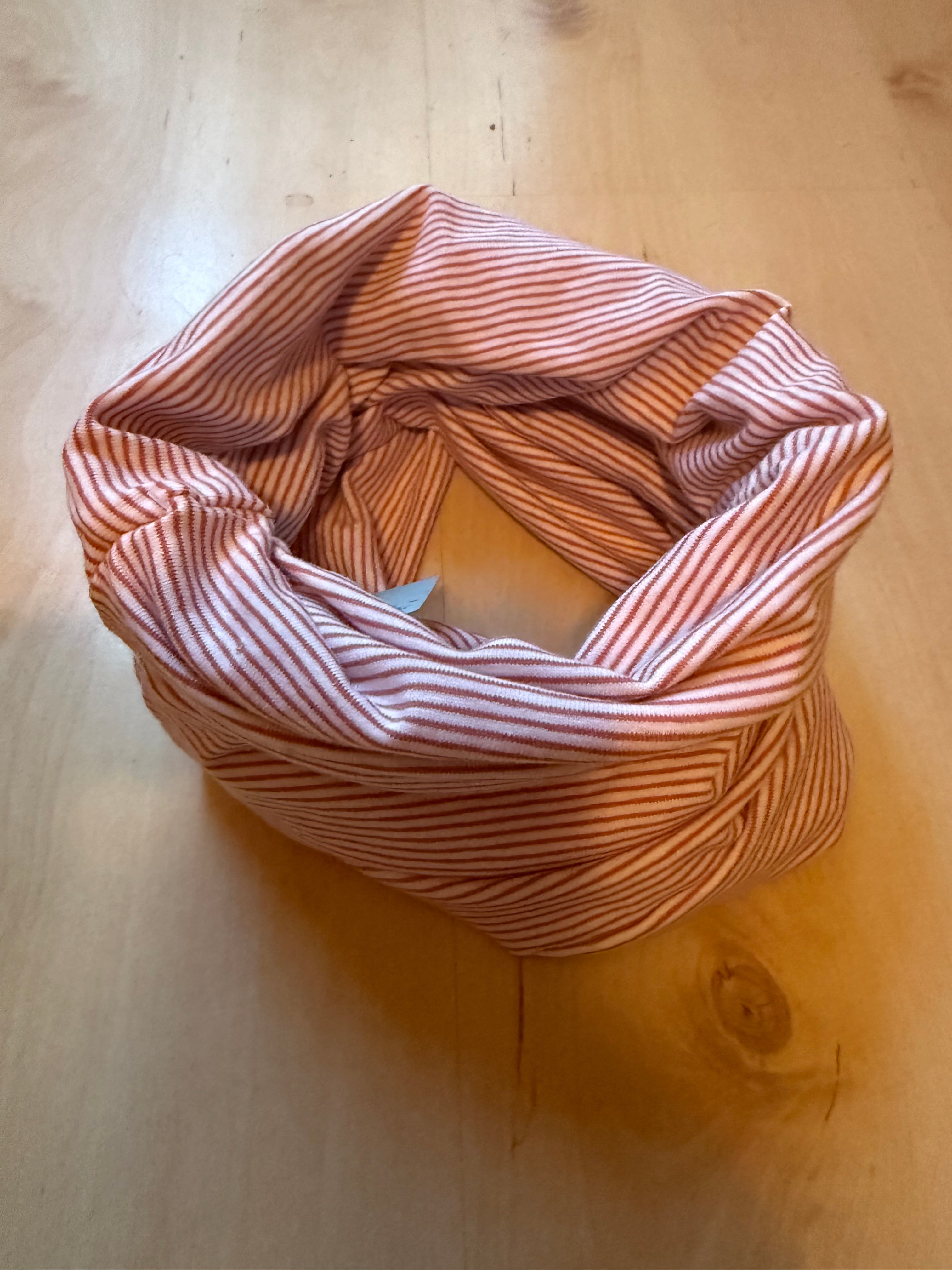 Loop "rosa gestreift