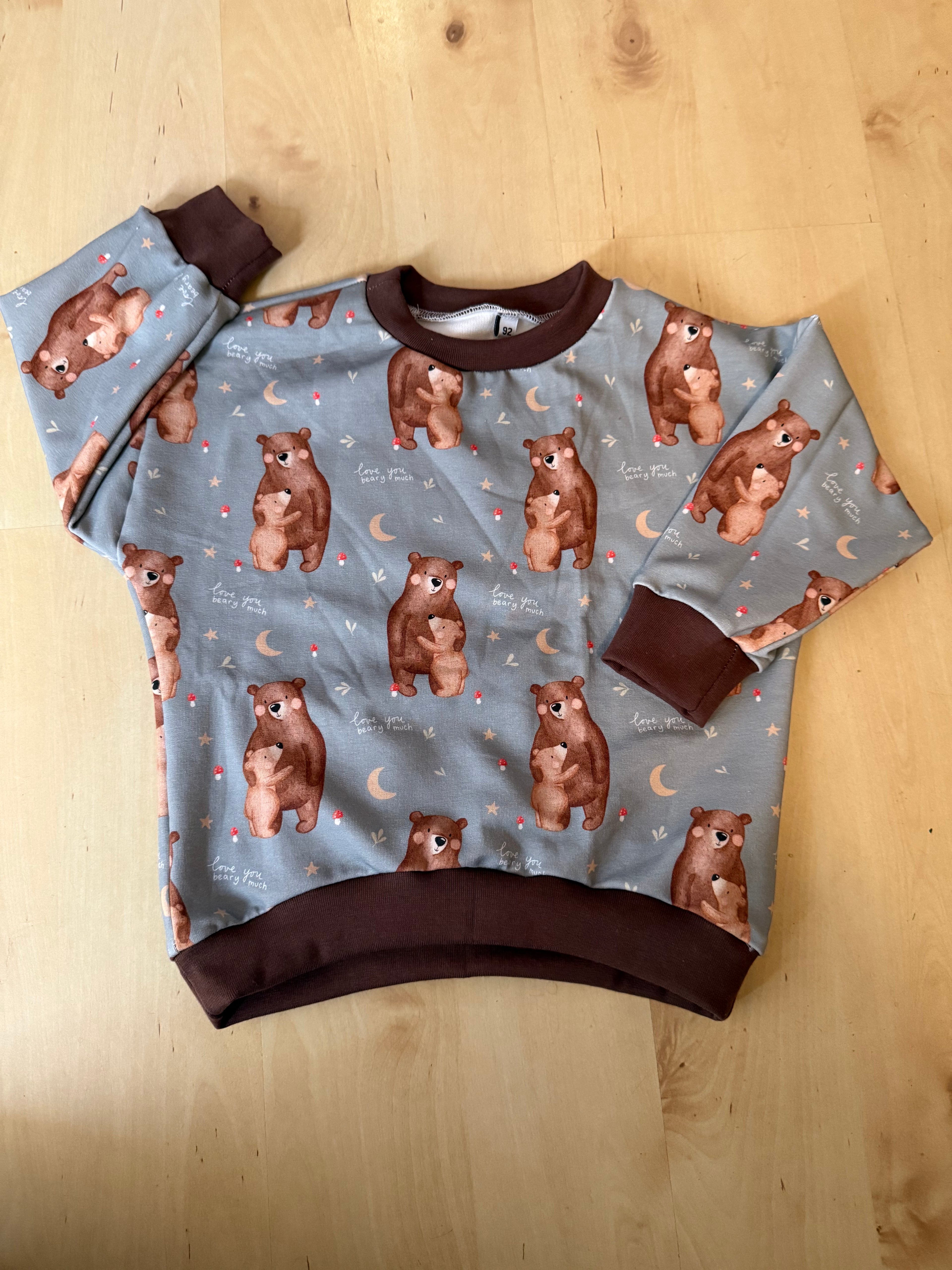 Pull oversize « Love you beary much »