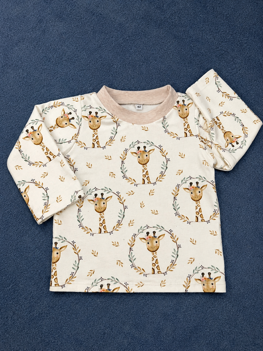 Langarmshirt Giraffe