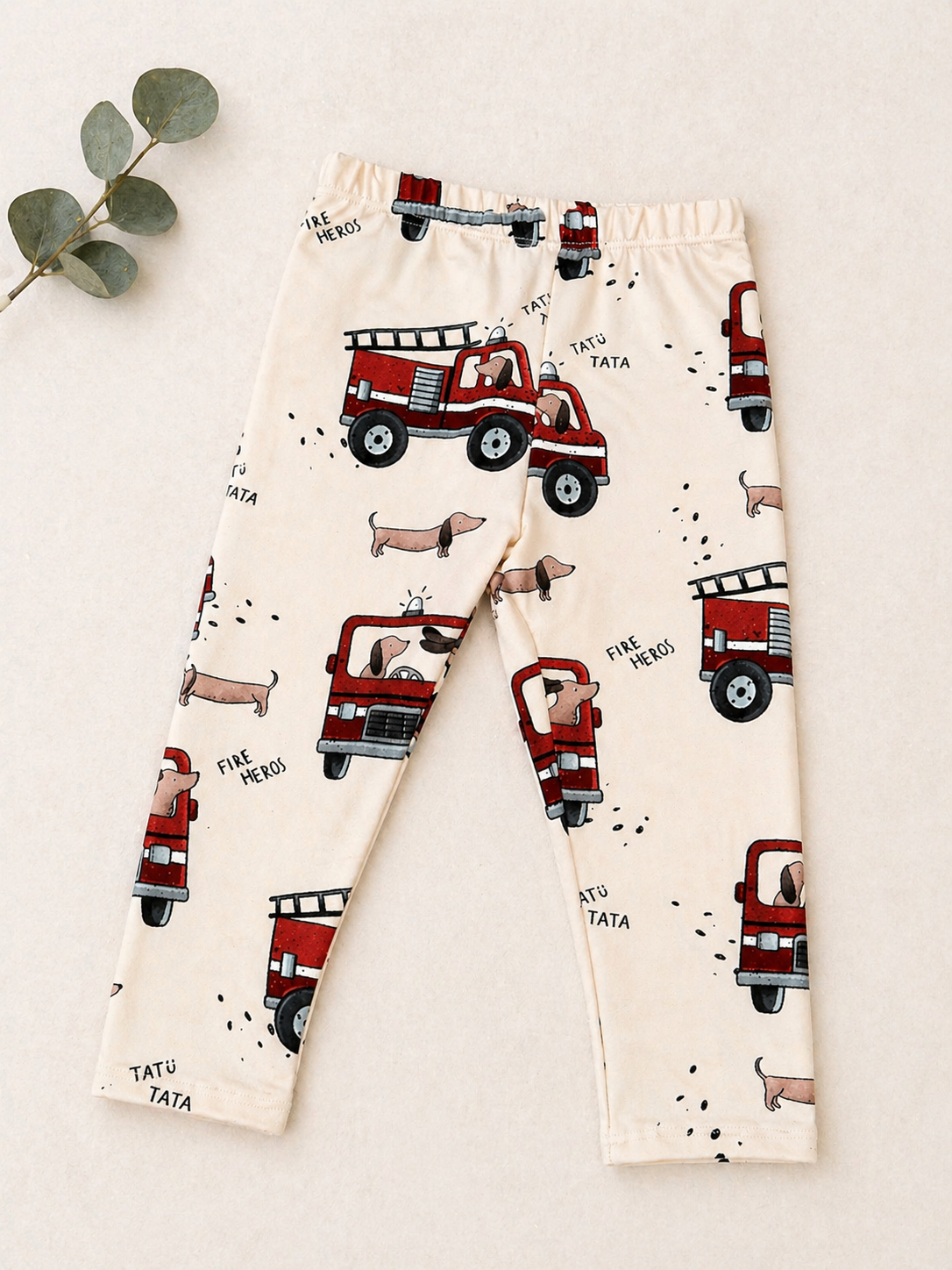 Leggings Feuerwehrhund