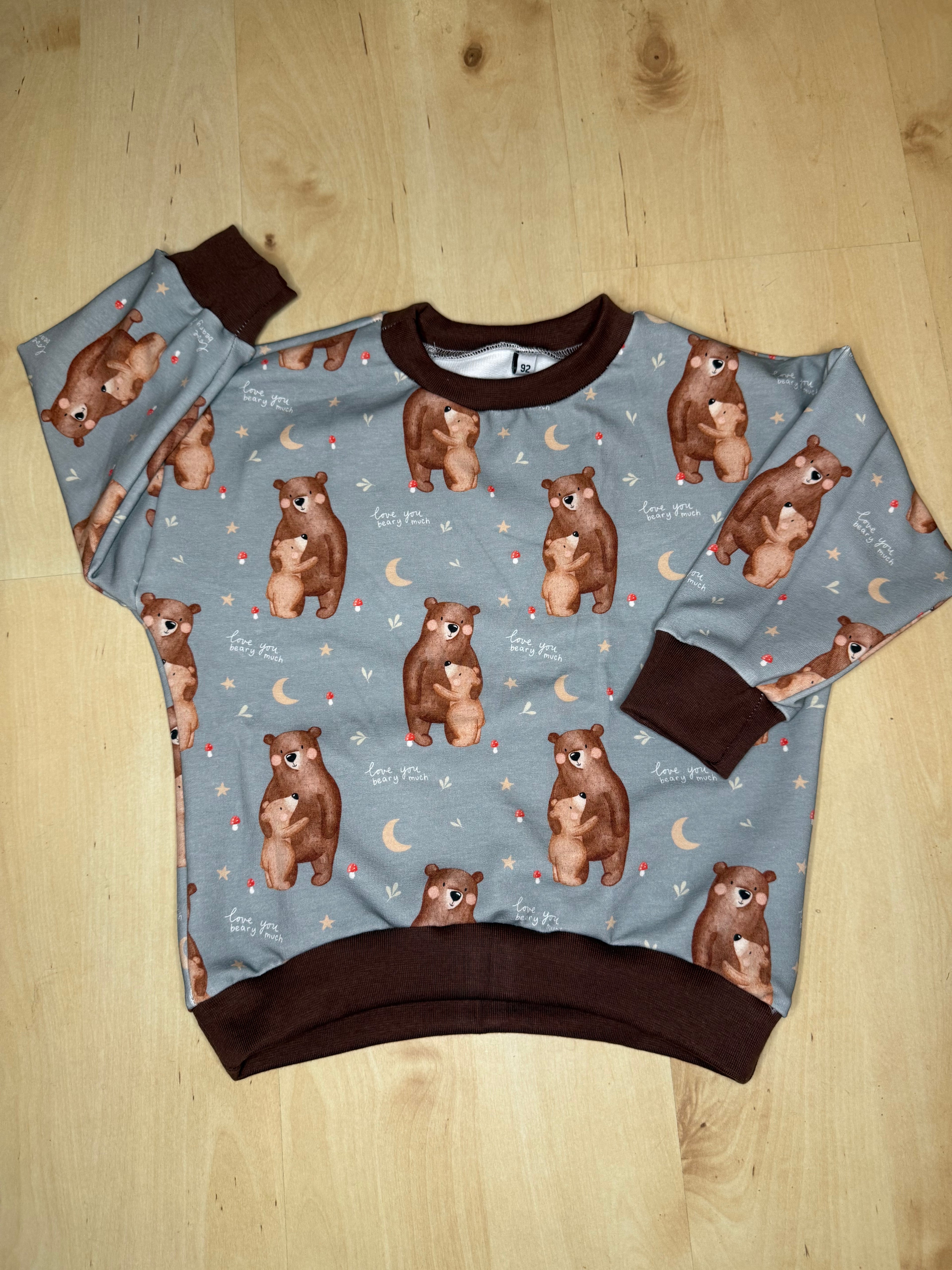 Pull oversize « Love you beary much »