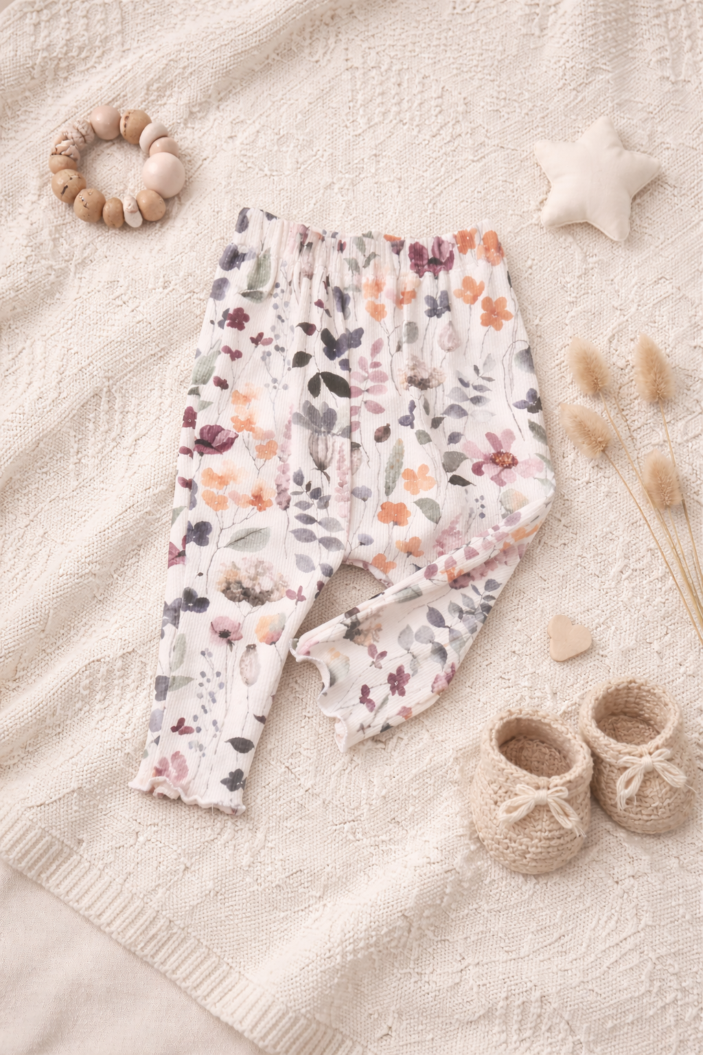 Leggings Blumen aus Rippersey