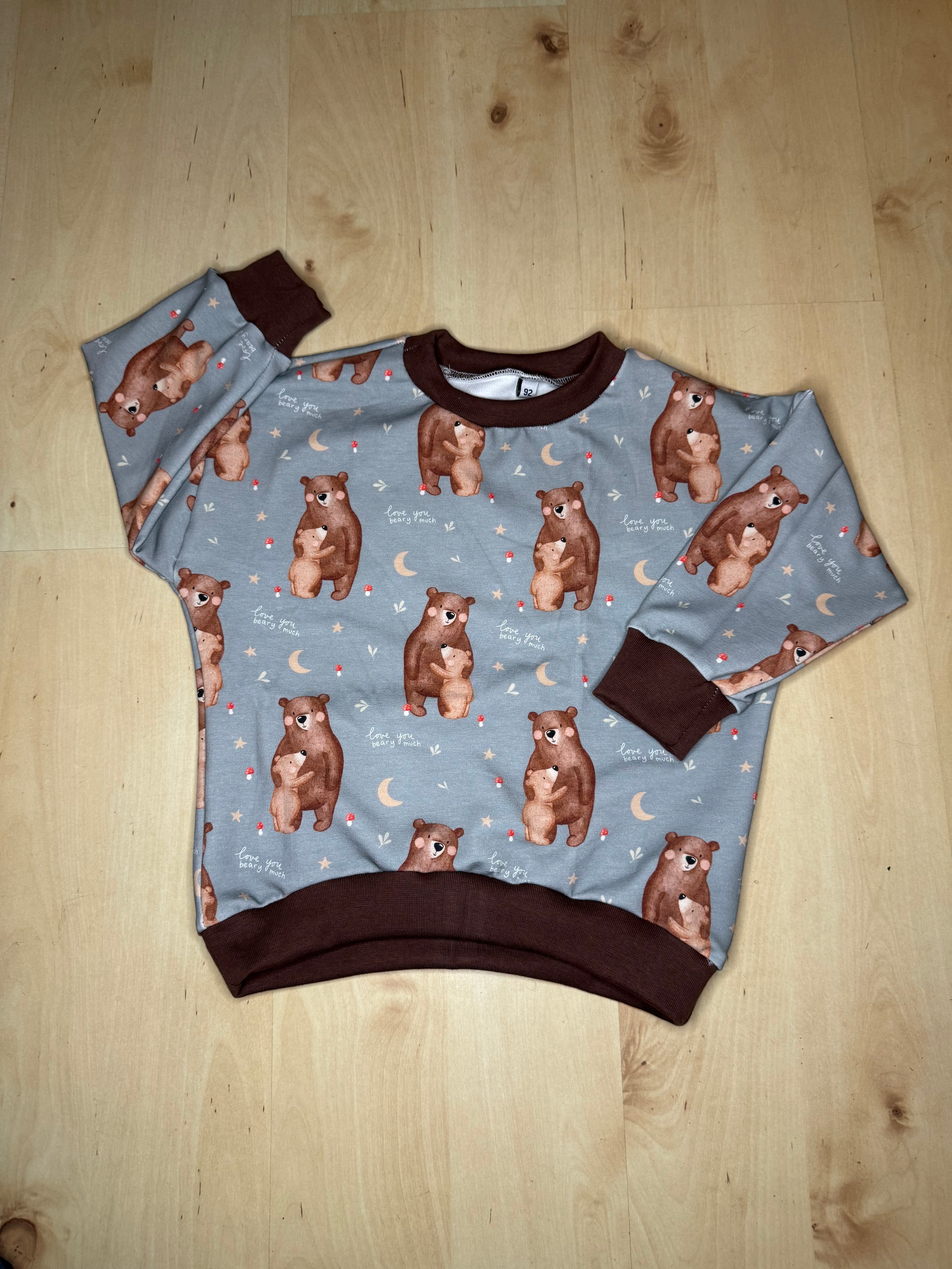 Pull oversize « Love you beary much »
