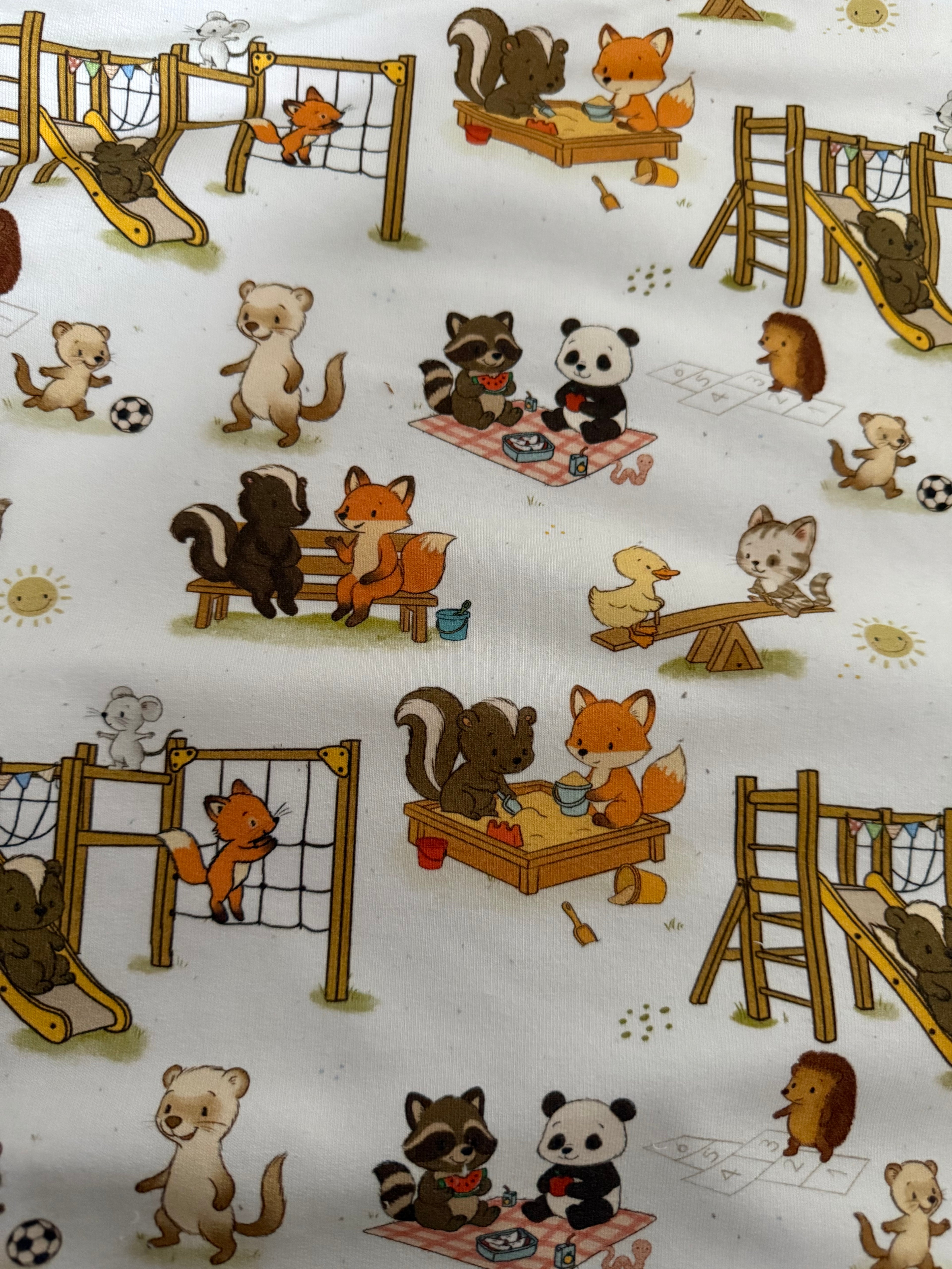 Aire de jeux en tissu