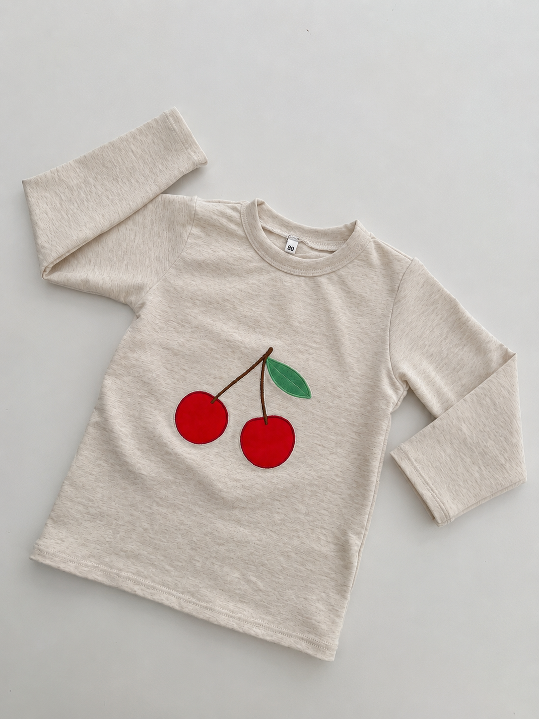 Langarmshirt Kirsche