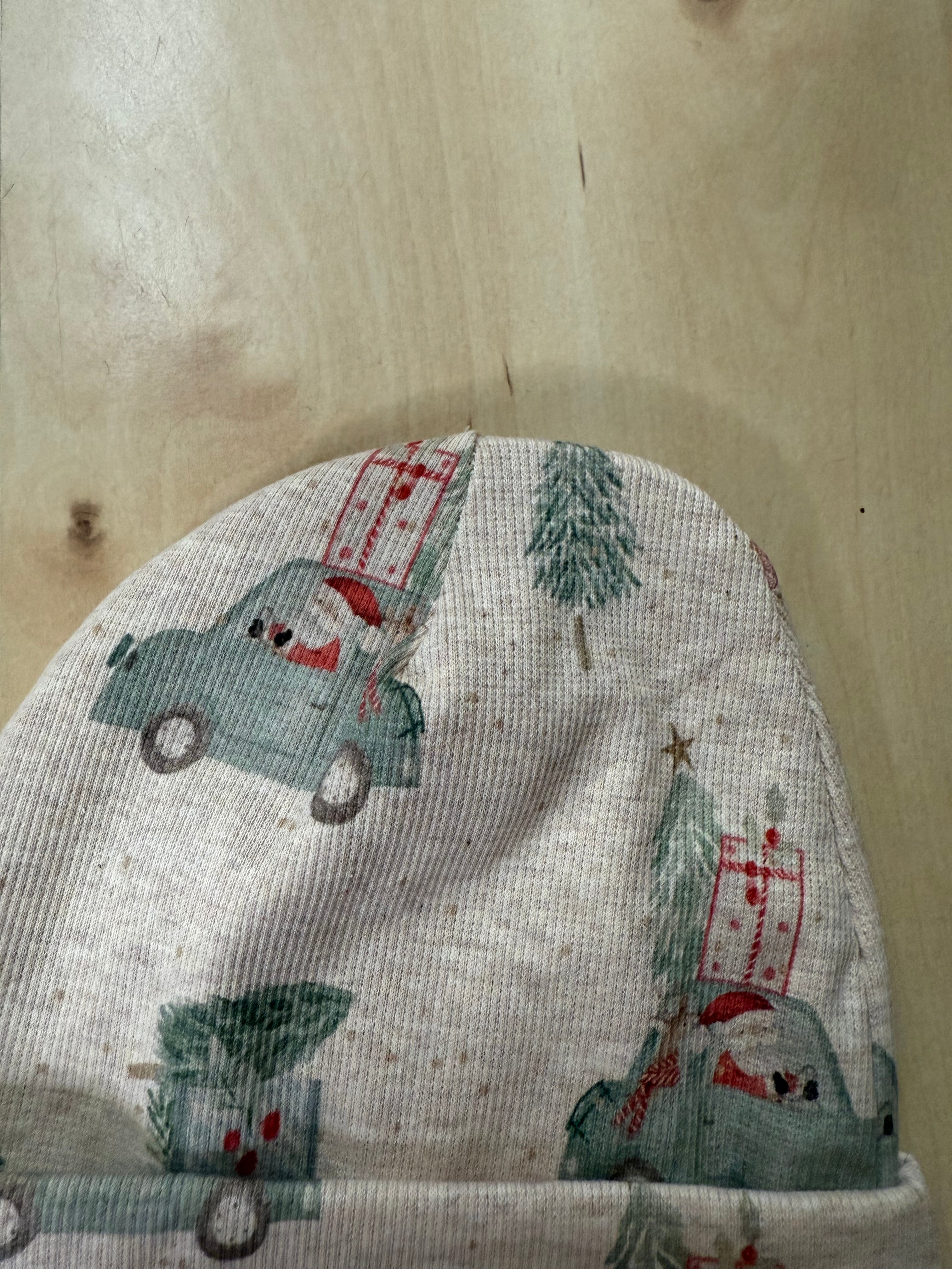 Beanie Weihnachtsauto