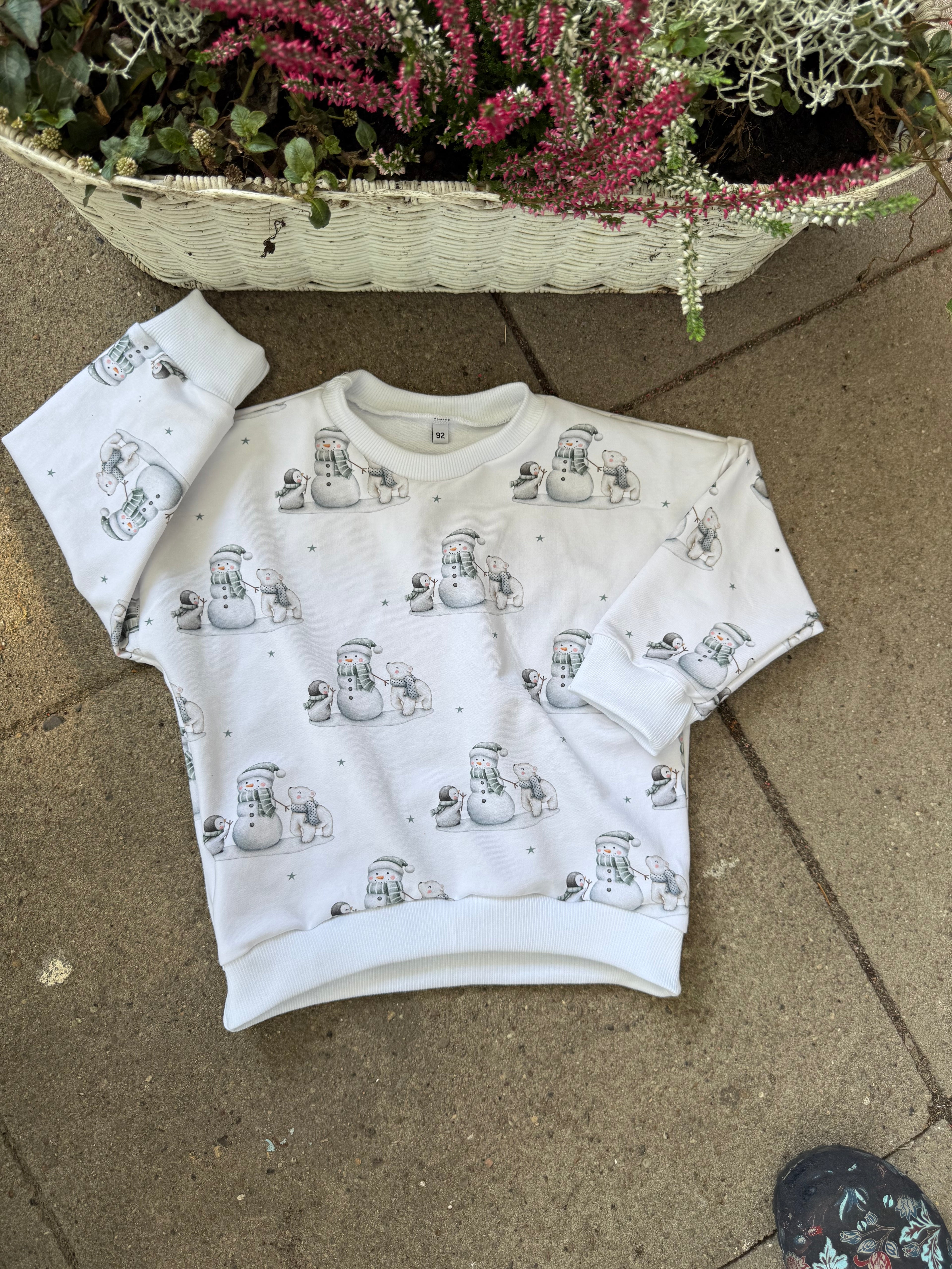 Oversize Sweater "Do you wanna build a snowman