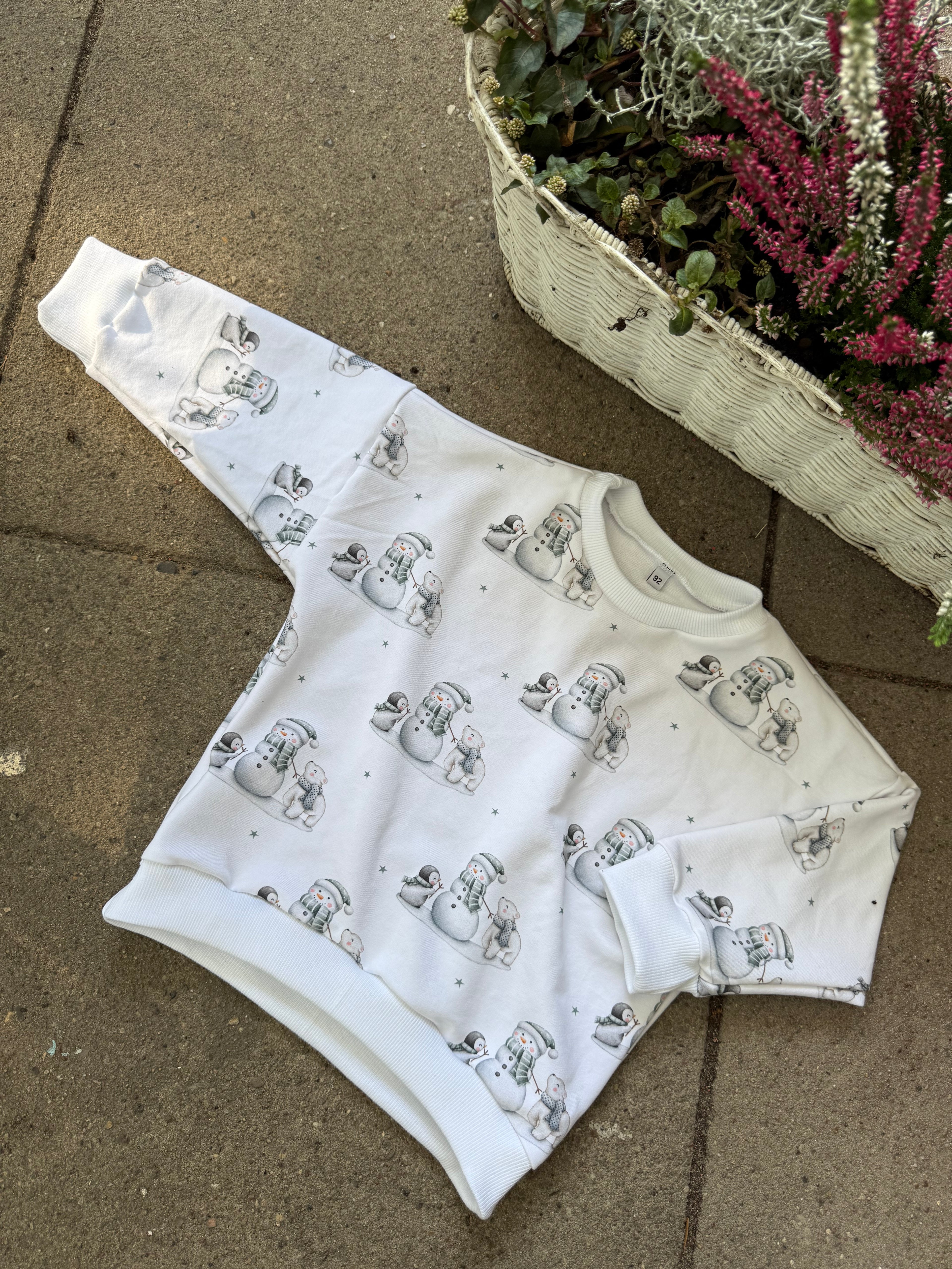 Oversize Sweater "Do you wanna build a snowman