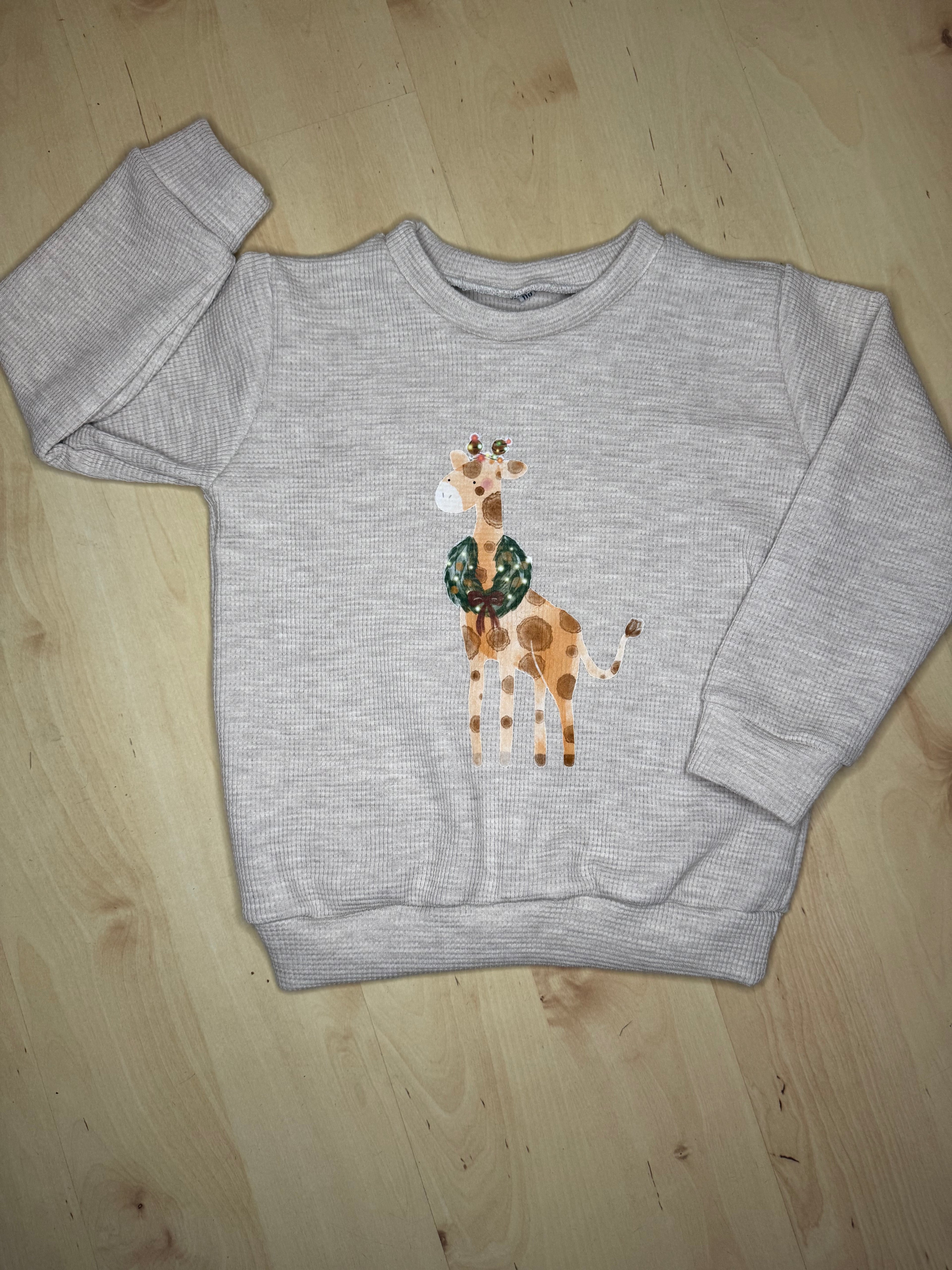 Oversize Pullover Giraffe