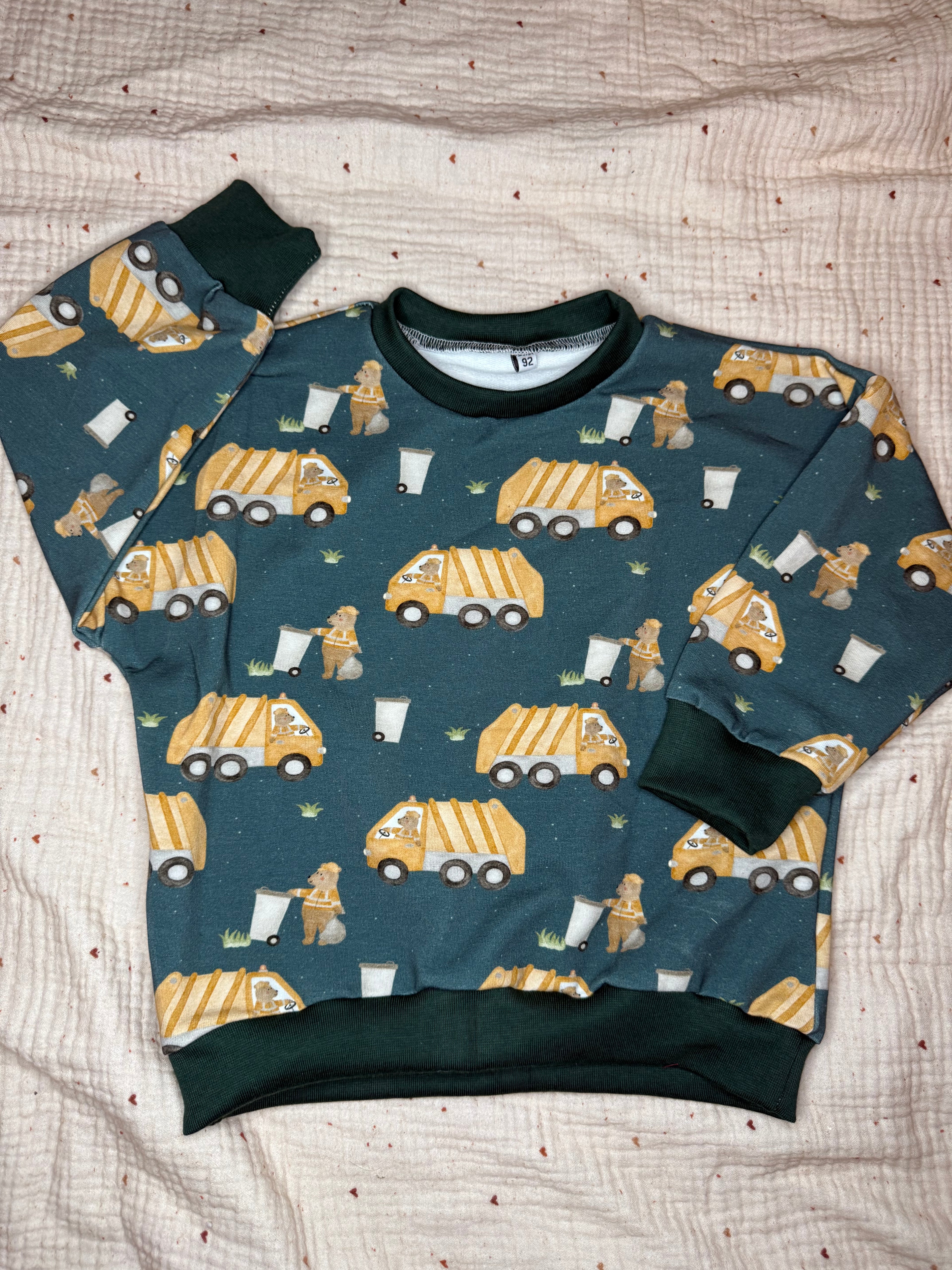 Oversize Pullover Müllabfuhr