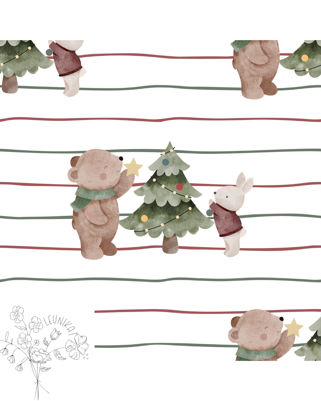 Festive Spirit lines