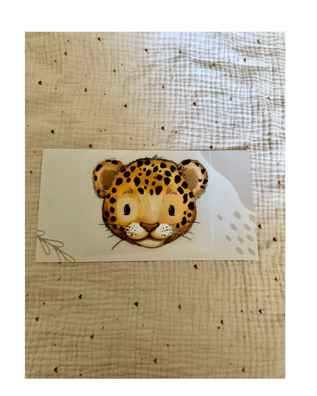 Bügelbild "Leopard"