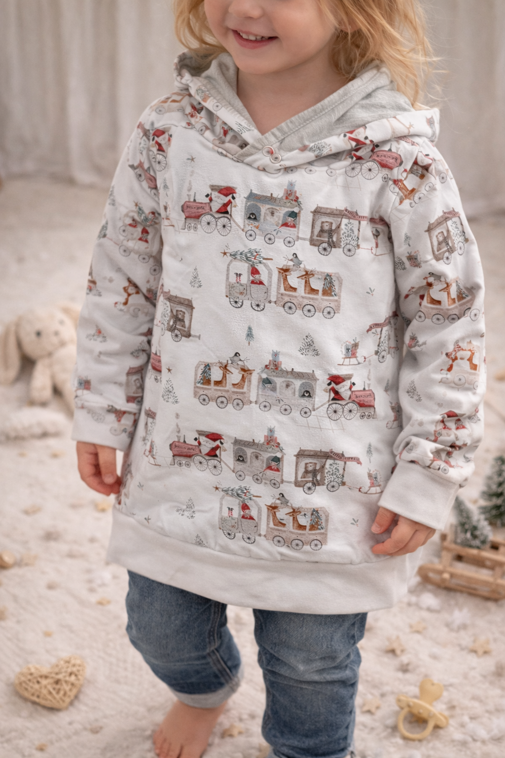 Hoodie Weihnachtszug