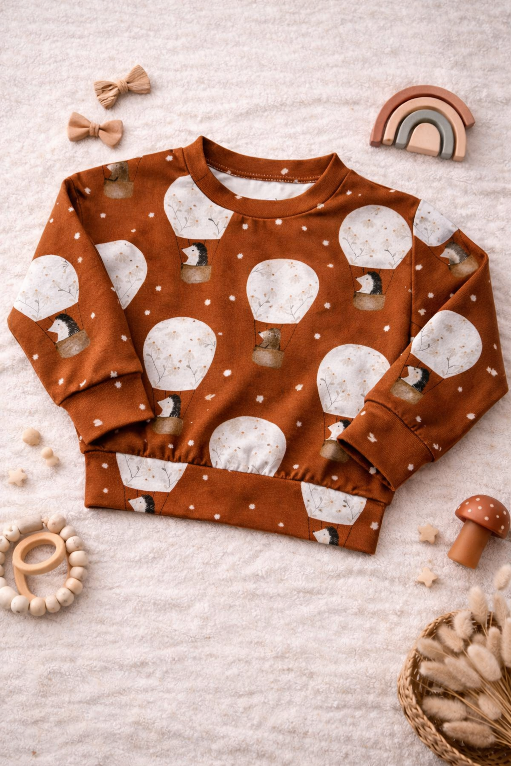 Oversize Pullover Heißluftballon