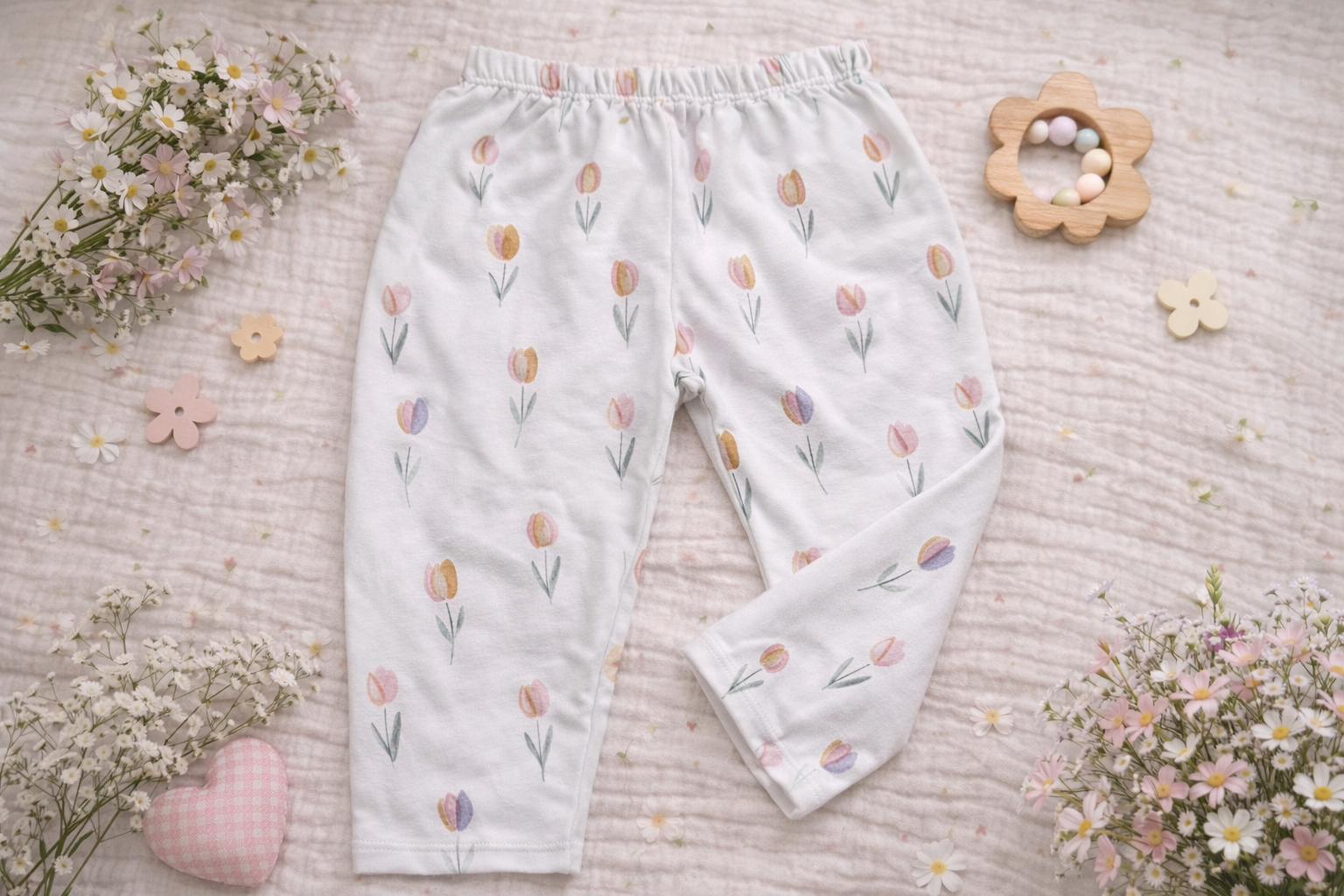 Legging « Tulipes »