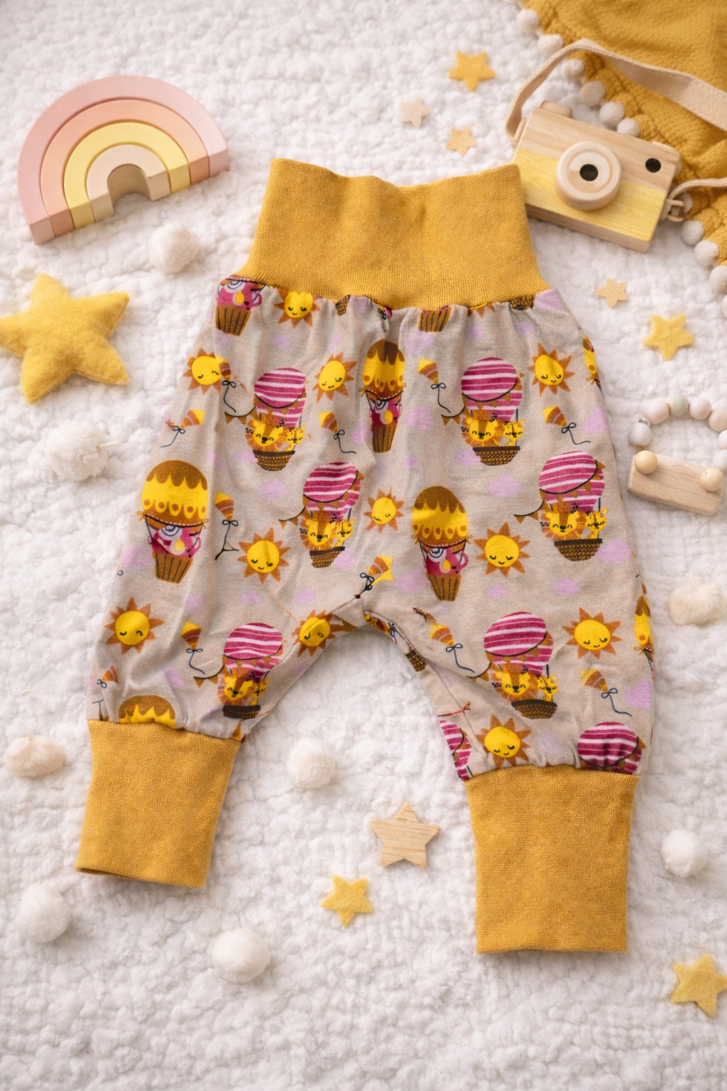 Pumphose Löwe Heißluftballon