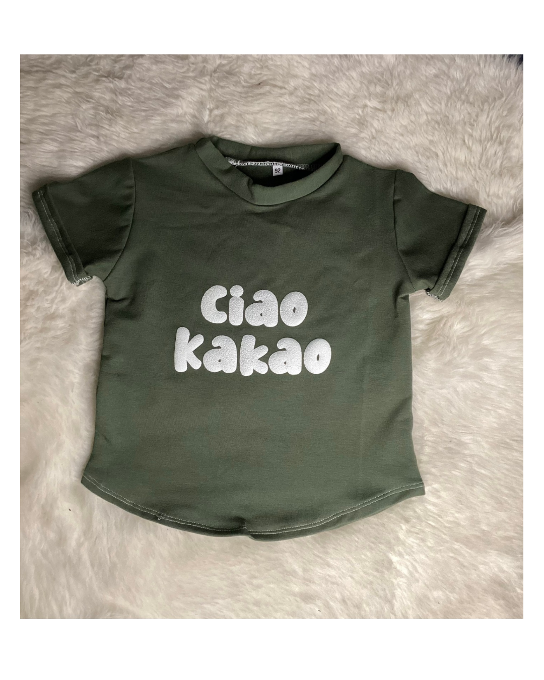 T-Shirt oder Langarm "Ciao Kakao" mit Umschlag