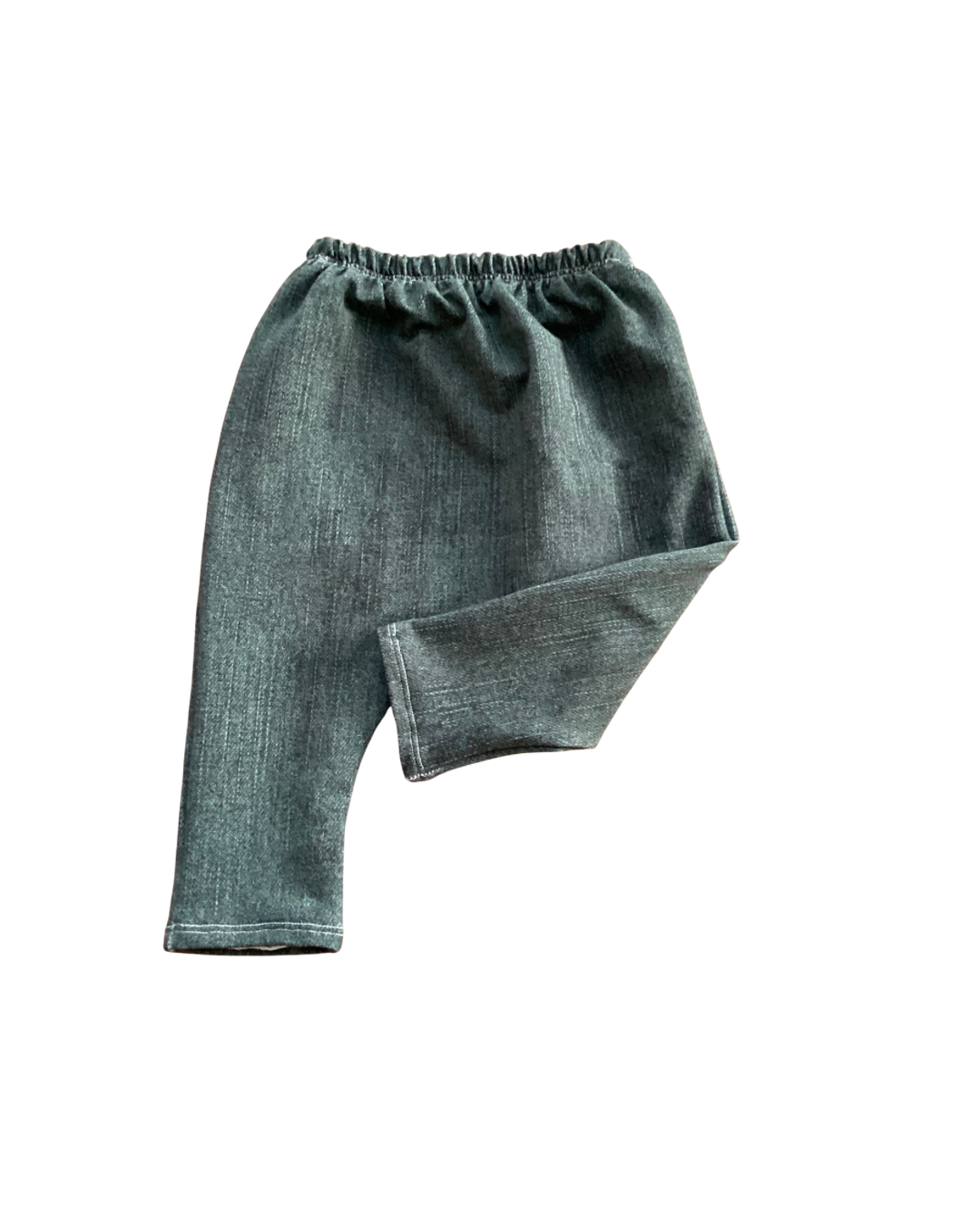 Leggings "Jeans Optik dunkelgrün"