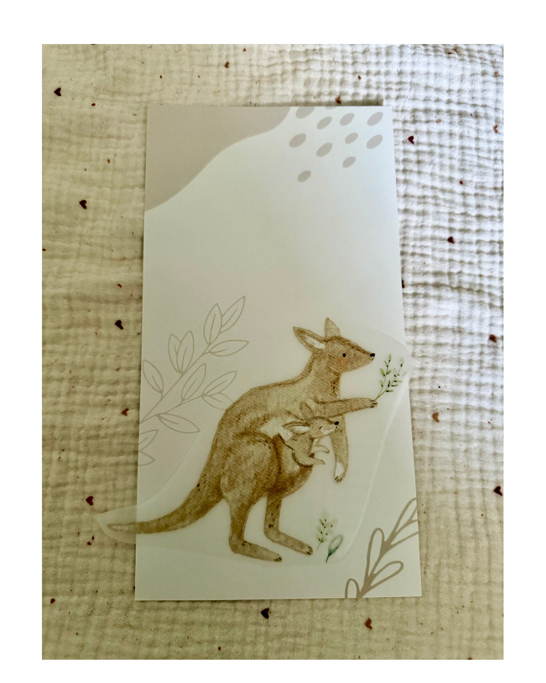 Bügelbild "Känguru"