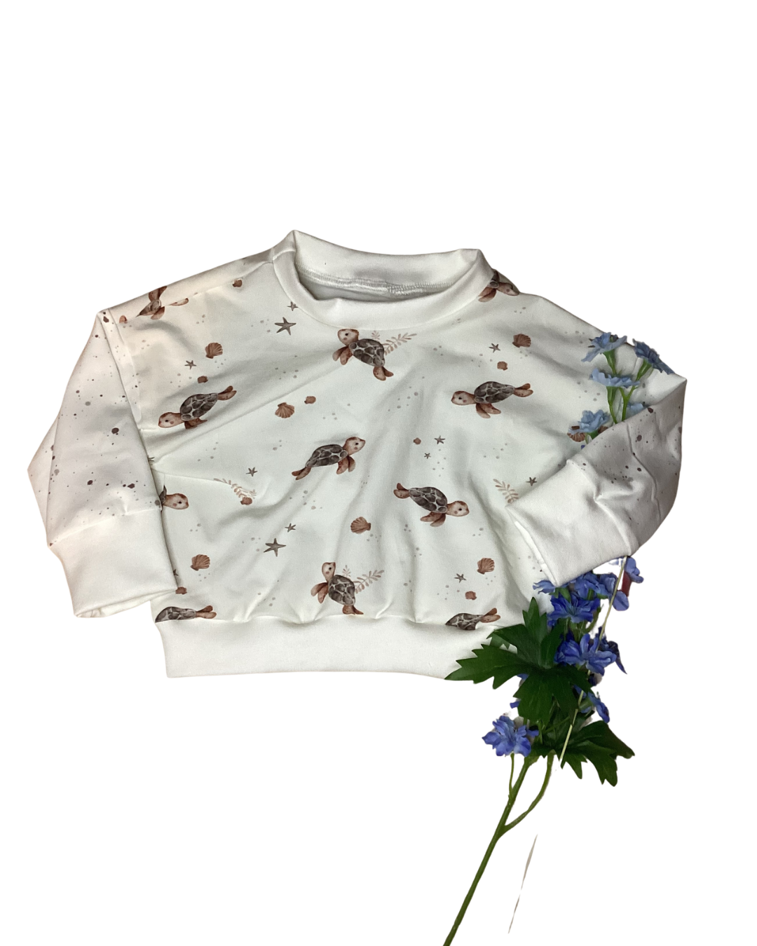 Oversize Pullover Schildkröte