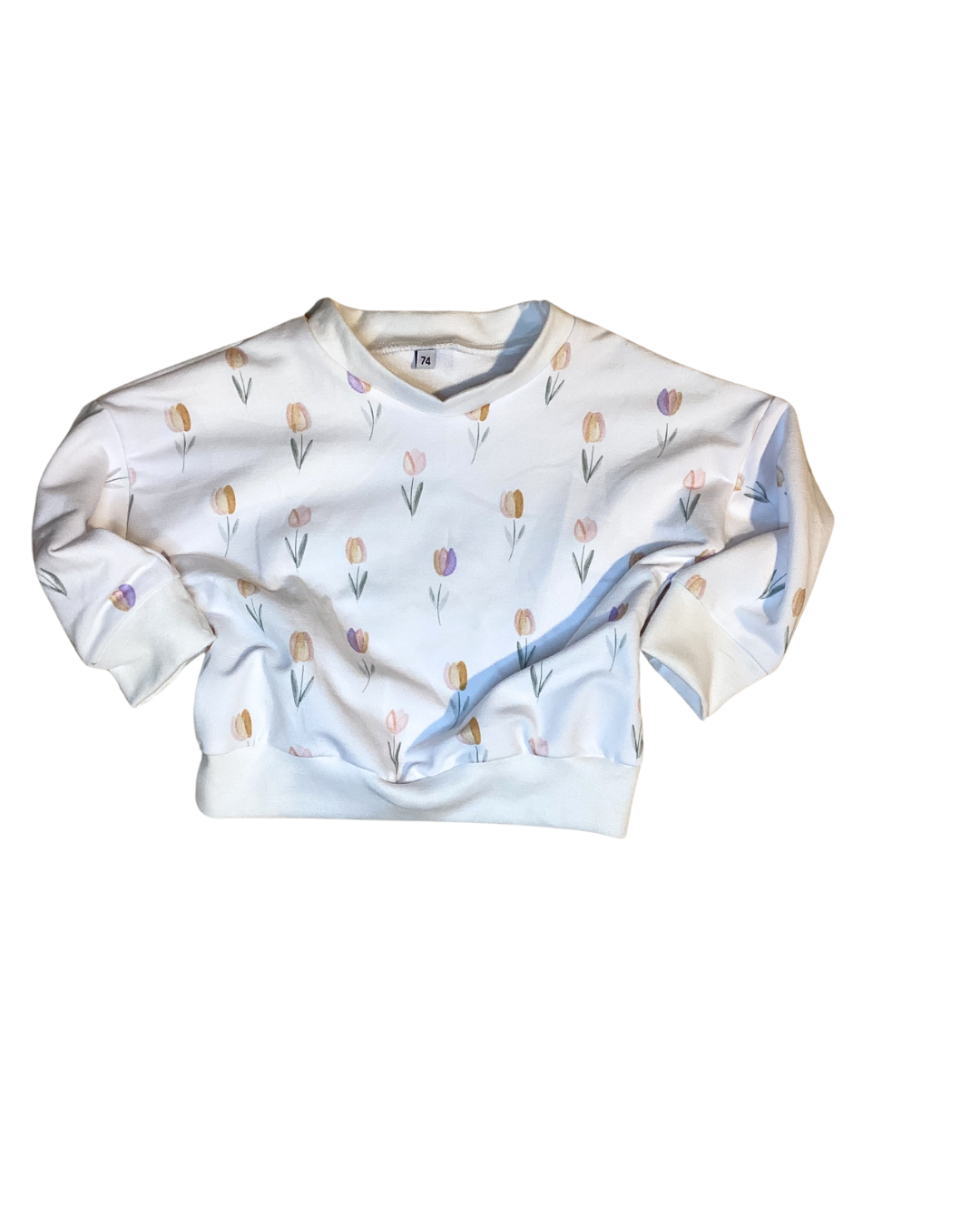 Pull oversize « Tulipes »