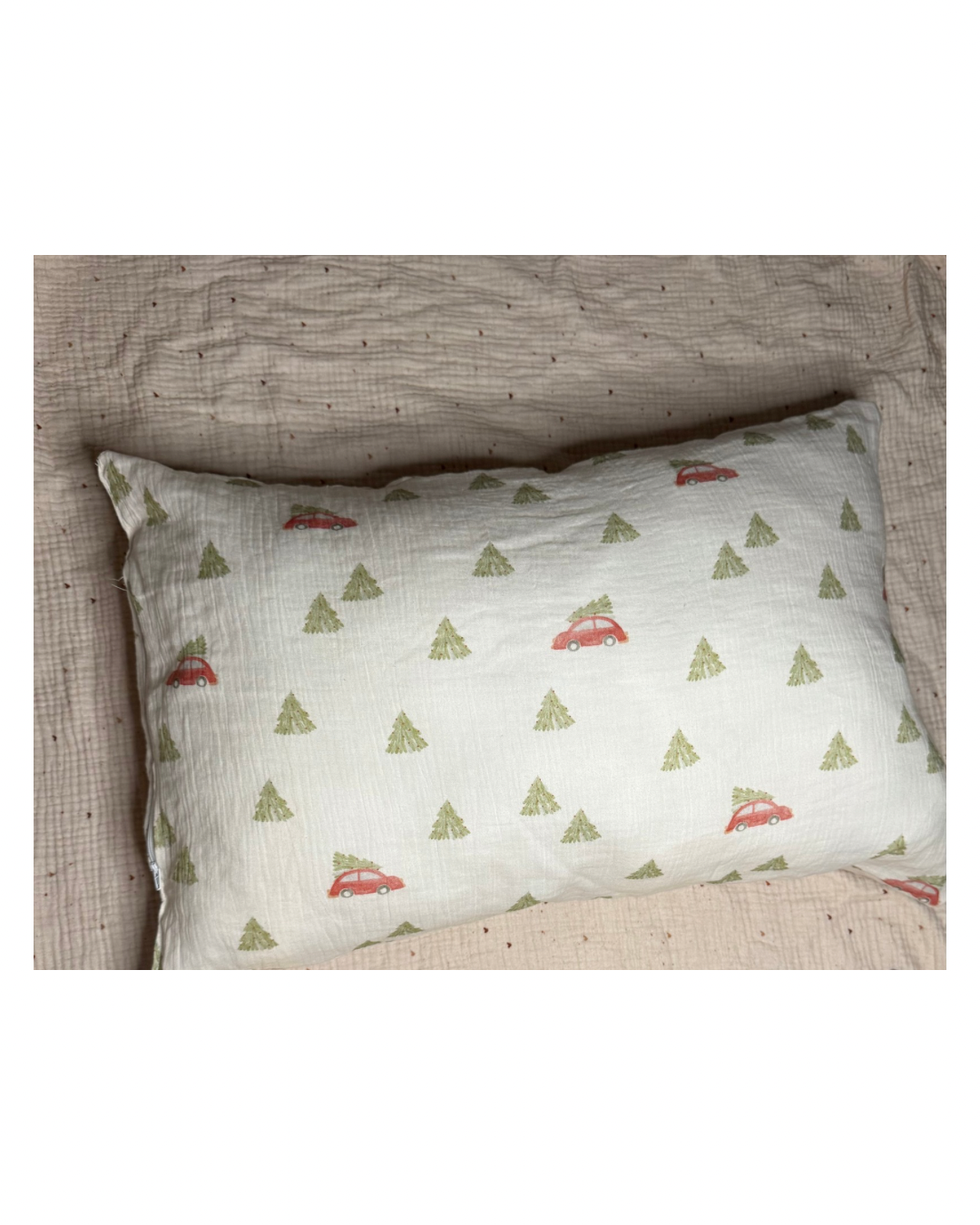 Kopfkissenbezug Christmas Car