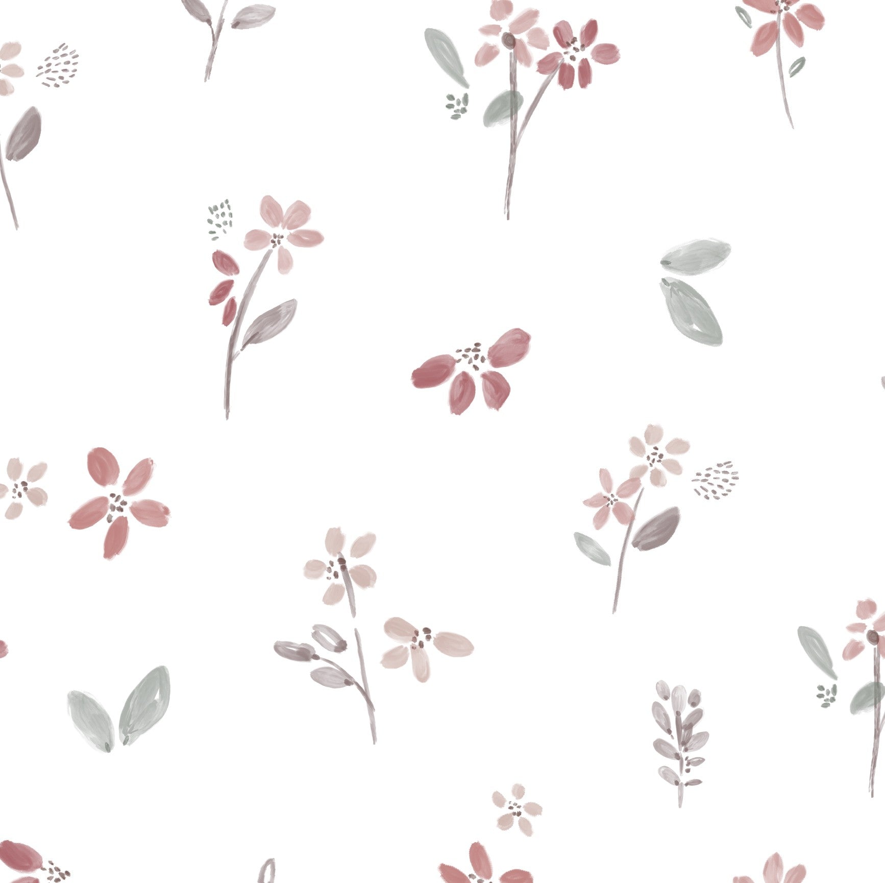 Fleurs sur berry