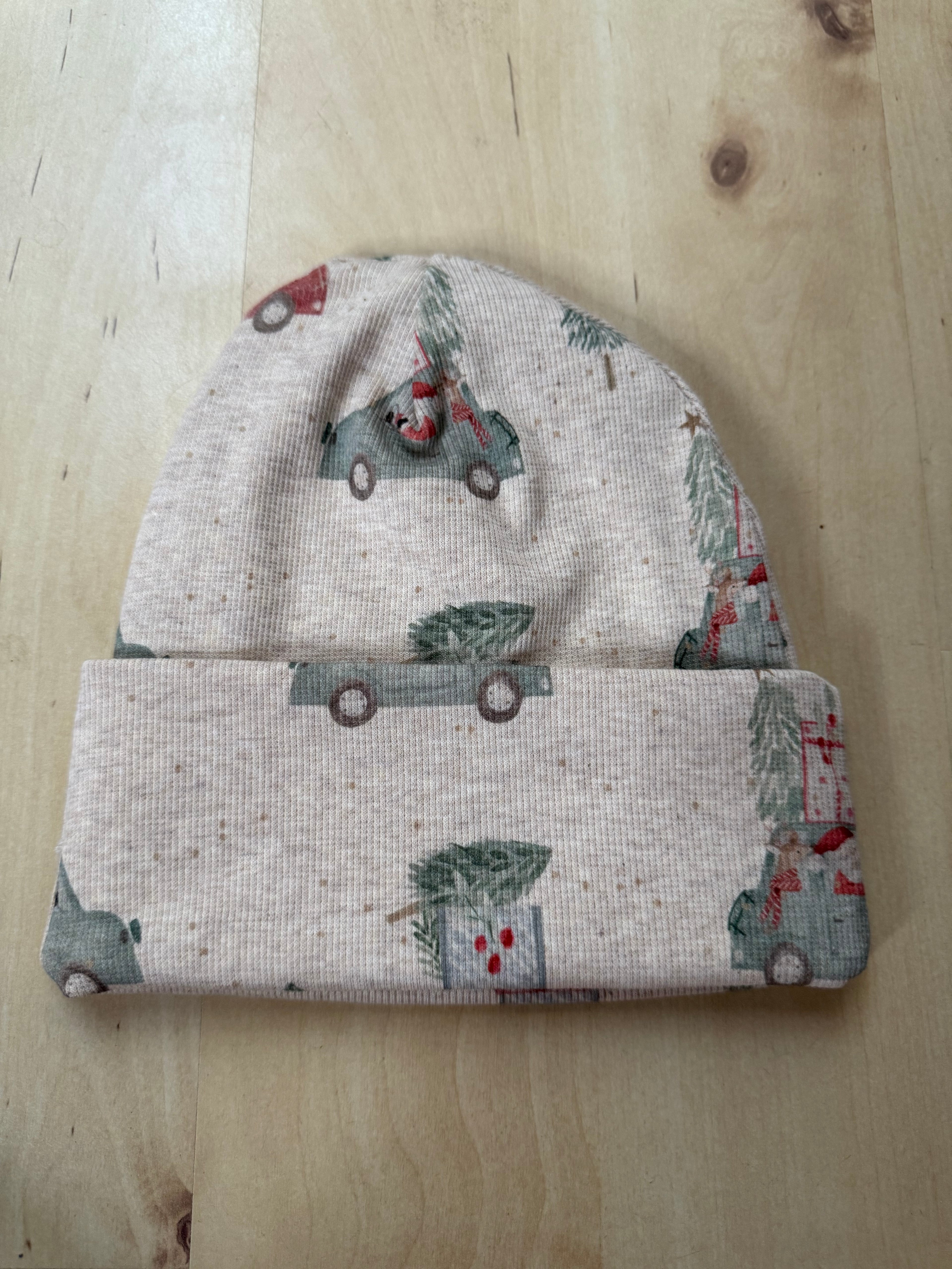 Beanie Weihnachtsauto