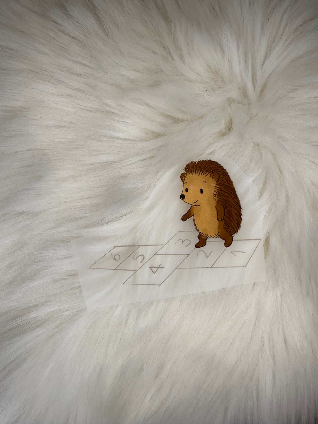 Bügelbild &quot;Igel&quot;