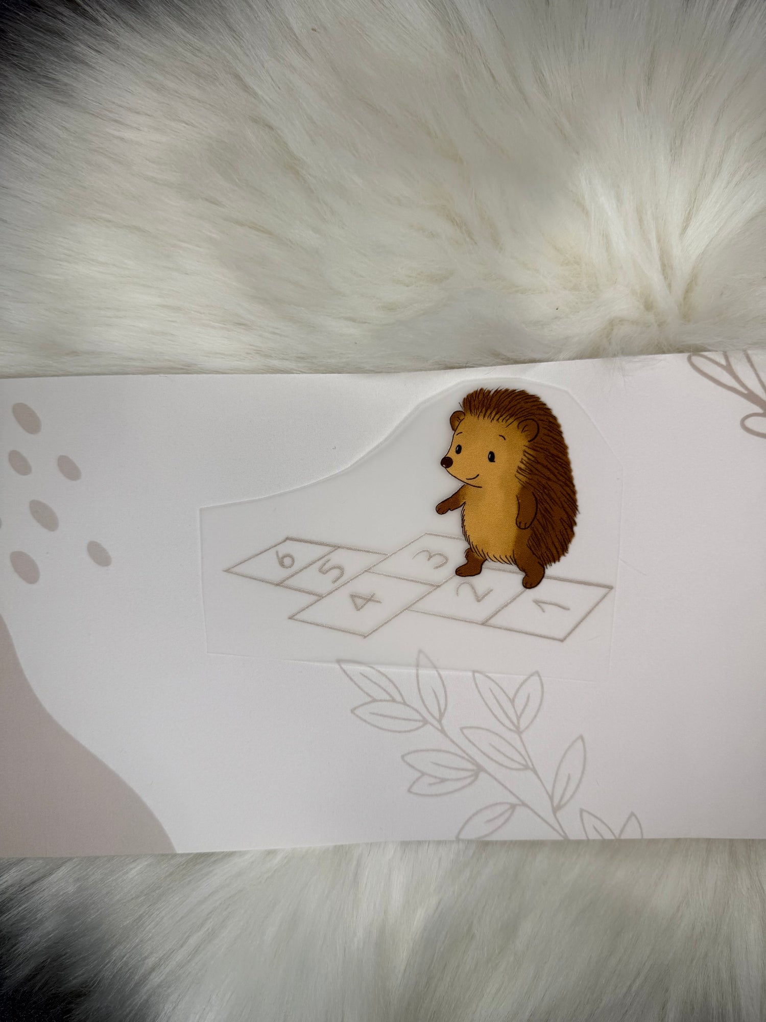 Bügelbild &quot;Igel&quot;