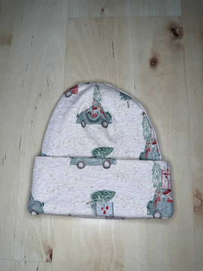 Beanie Weihnachtsauto