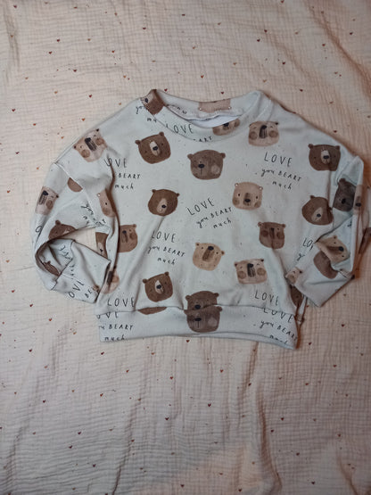 Oversize Pullover &quot;Love you beary much&quot;