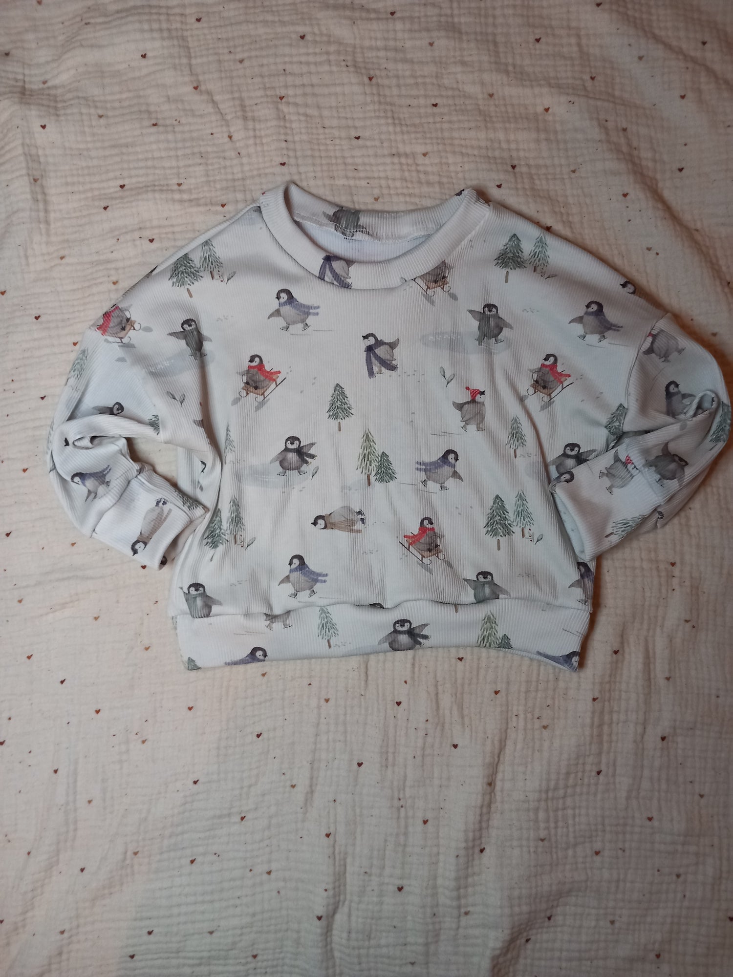 Oversize Pullover &quot;Pinguin&quot;