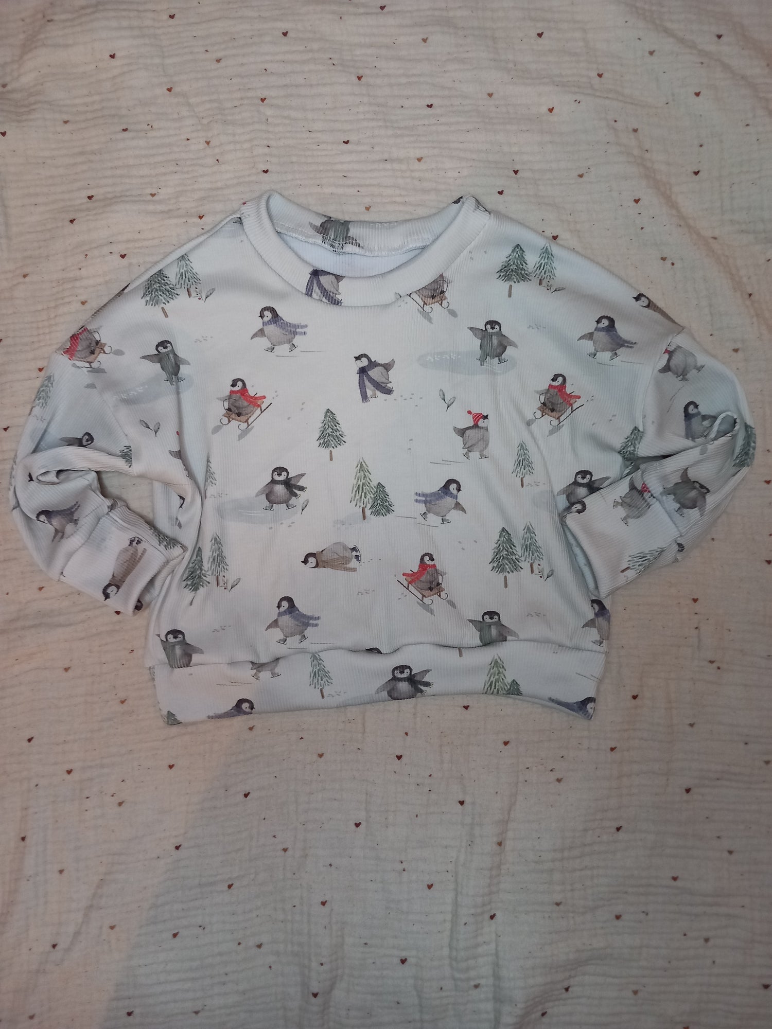 Oversize Pullover &quot;Pinguin&quot;