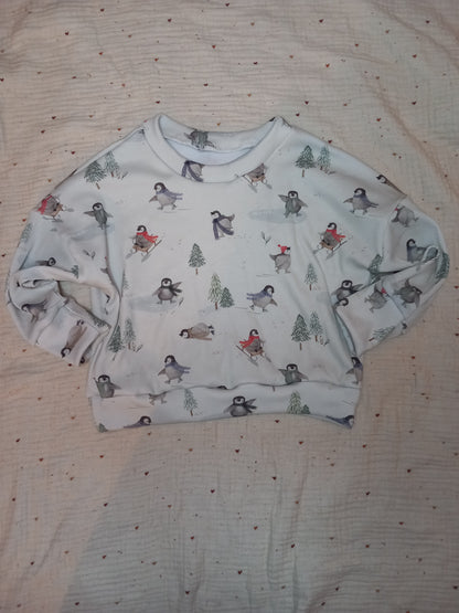 Oversize Pullover &quot;Pinguin&quot;