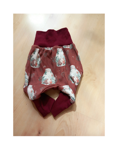 Pumphose Bär und Fuchs