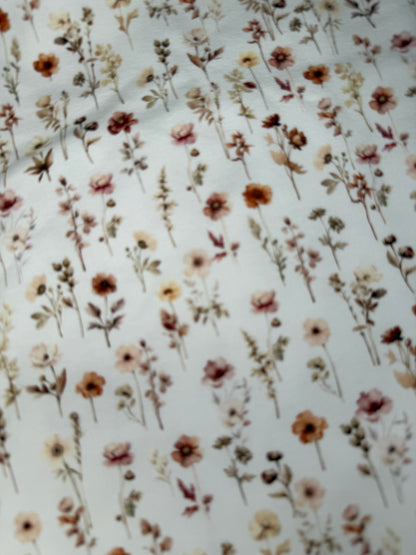 Stoff Vintage Blumen