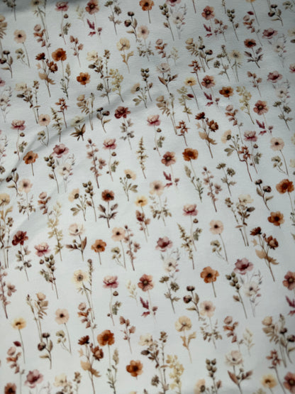 Stoff Vintage Blumen