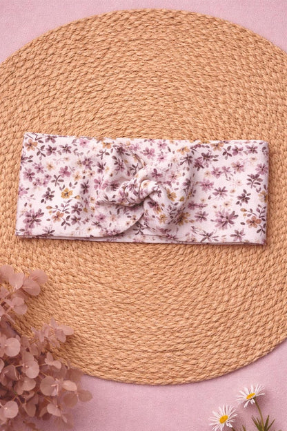 Bandeau de tête à fleurs éparses